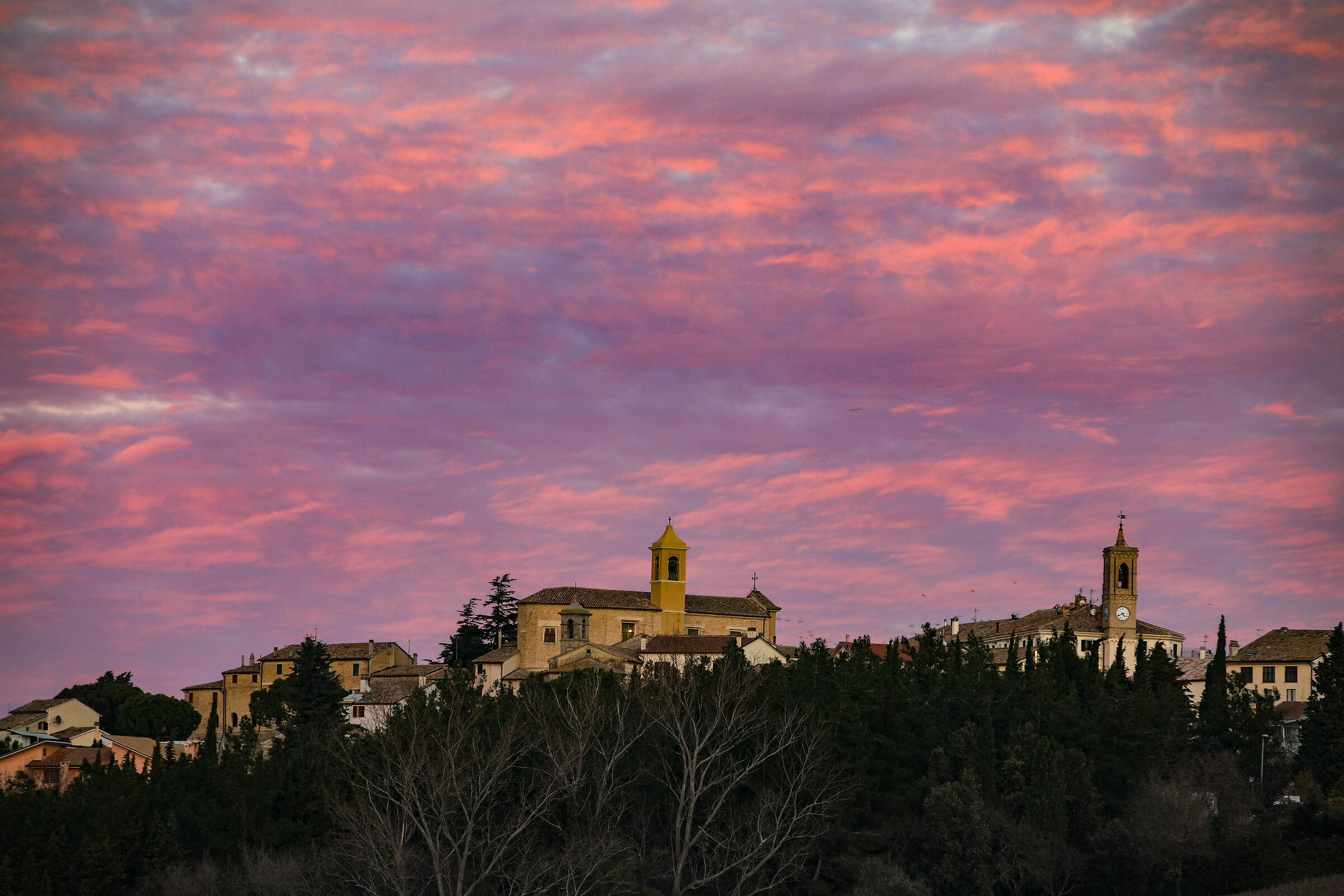 Sunset at Morro d'Alba