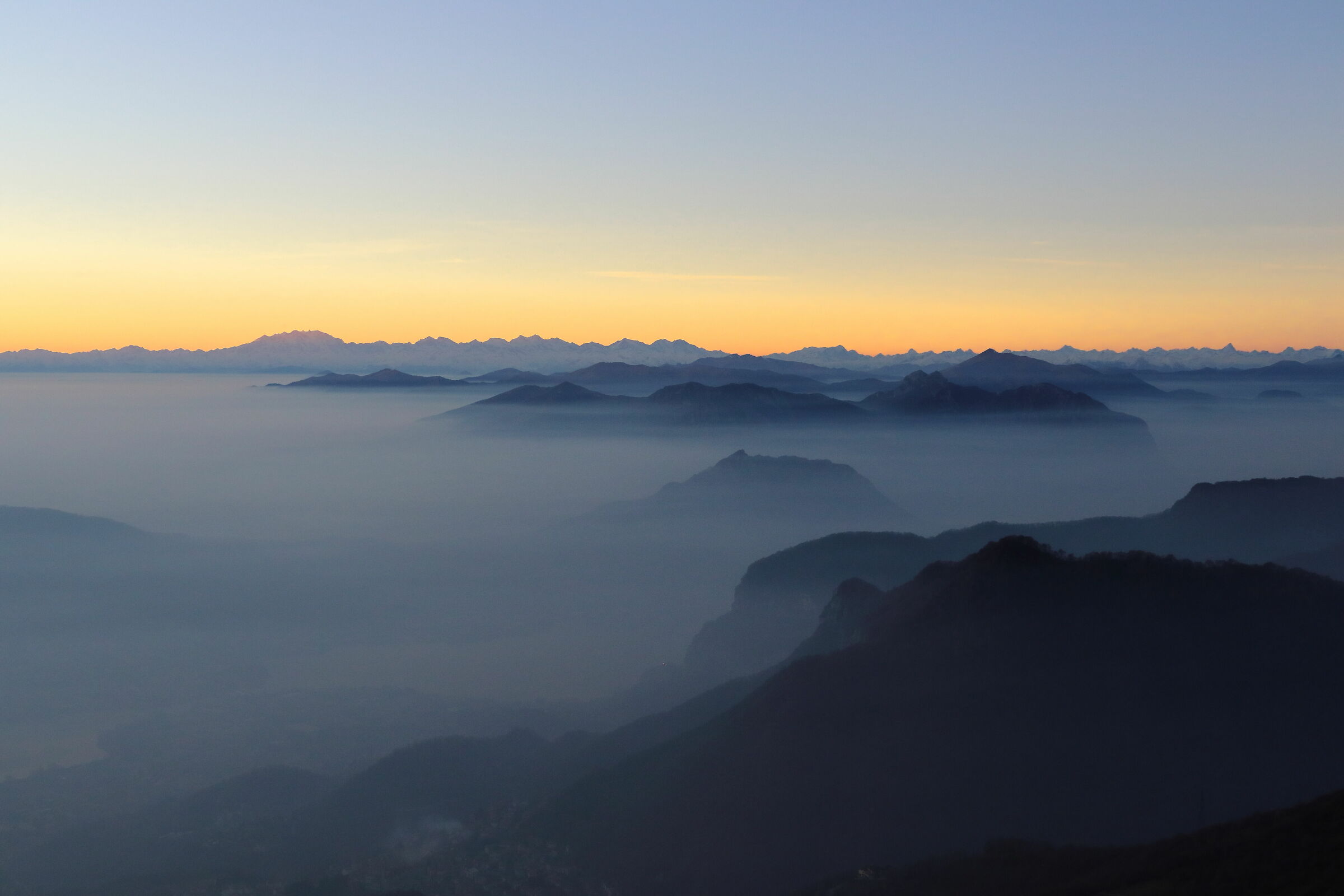 Monte Tesoro skyline