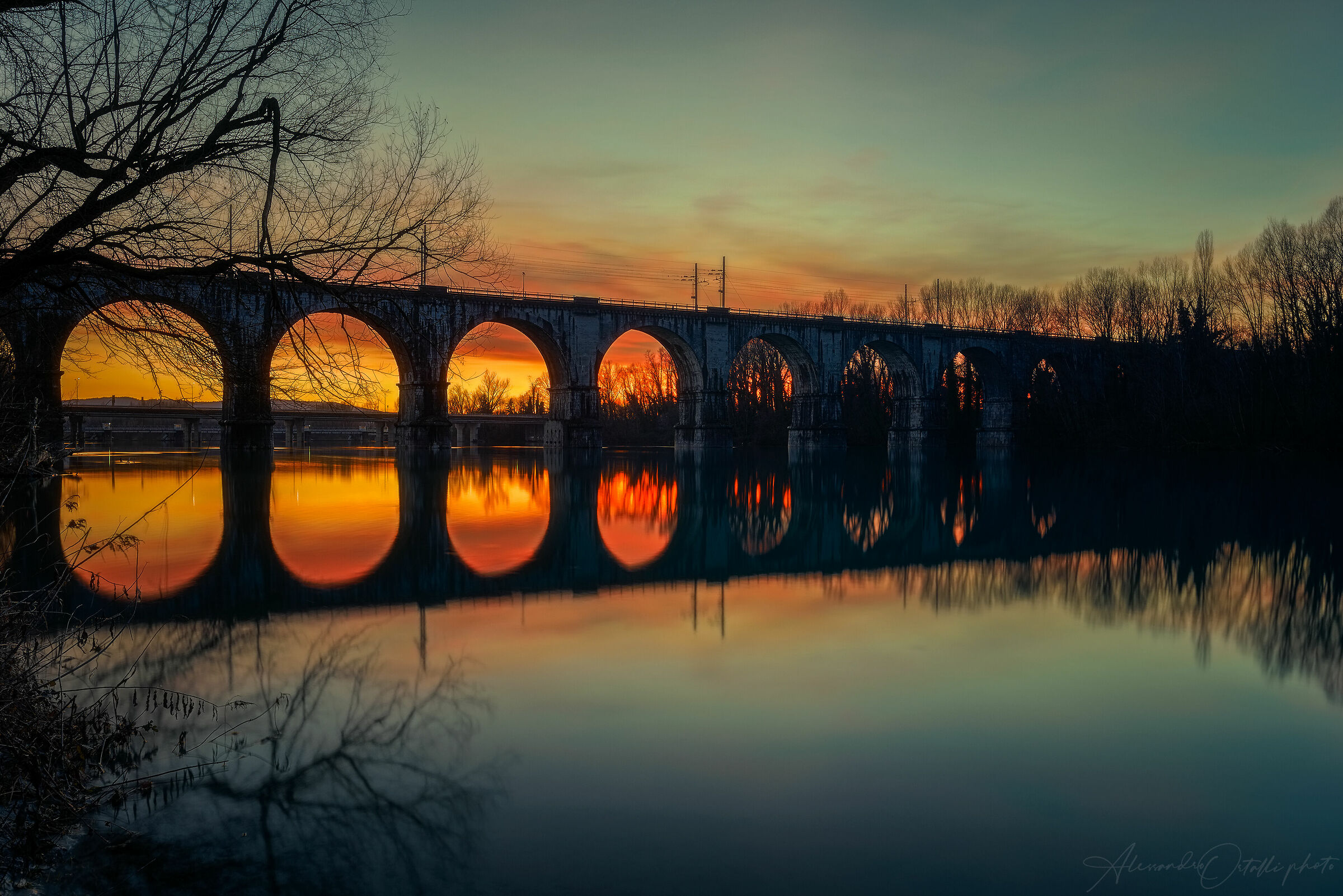 Ultimo tramonto del 2019.