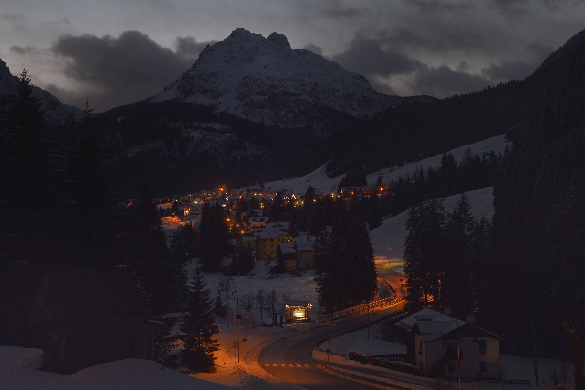 crepuscolo a Sappada...