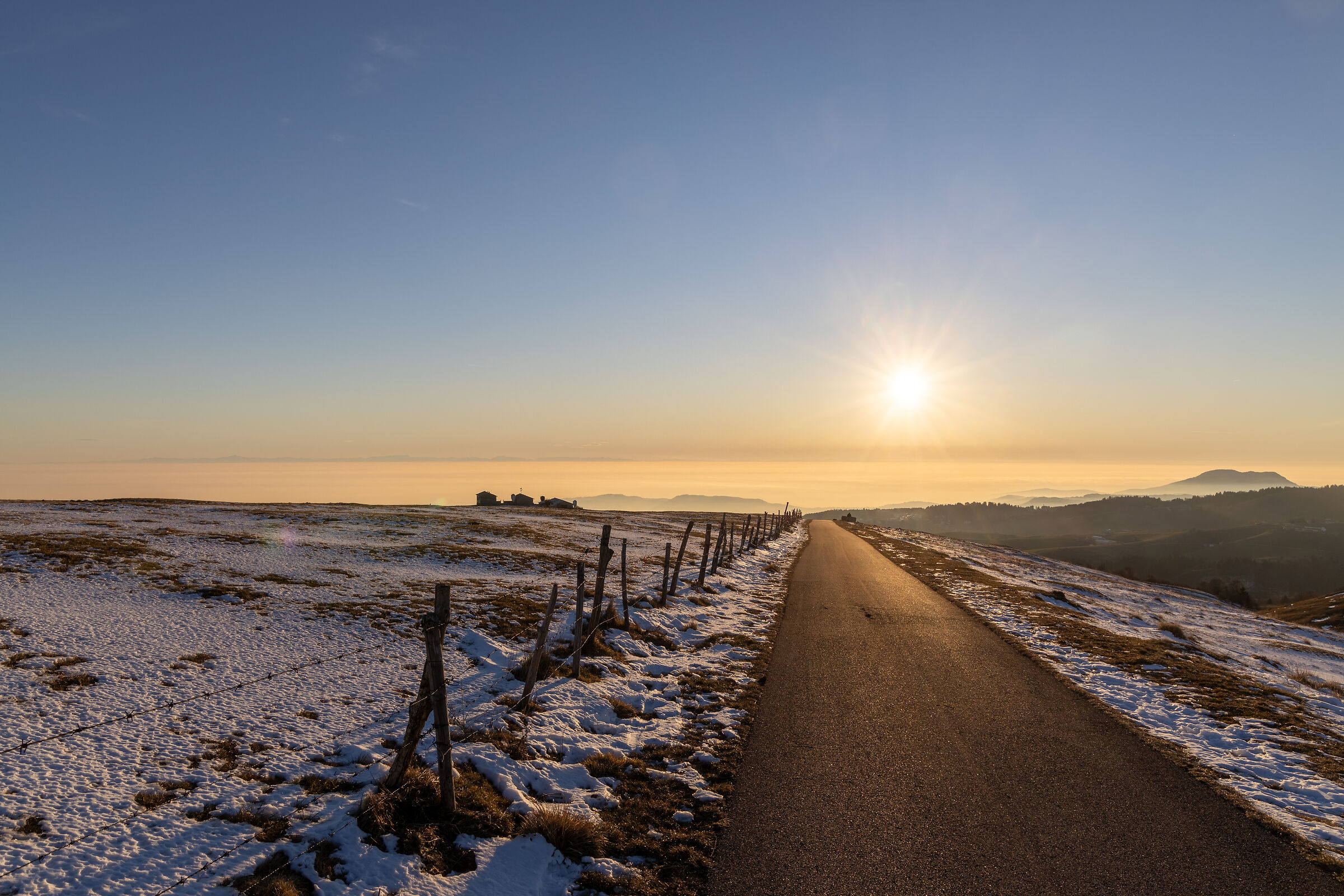 Sul viale del tramonto