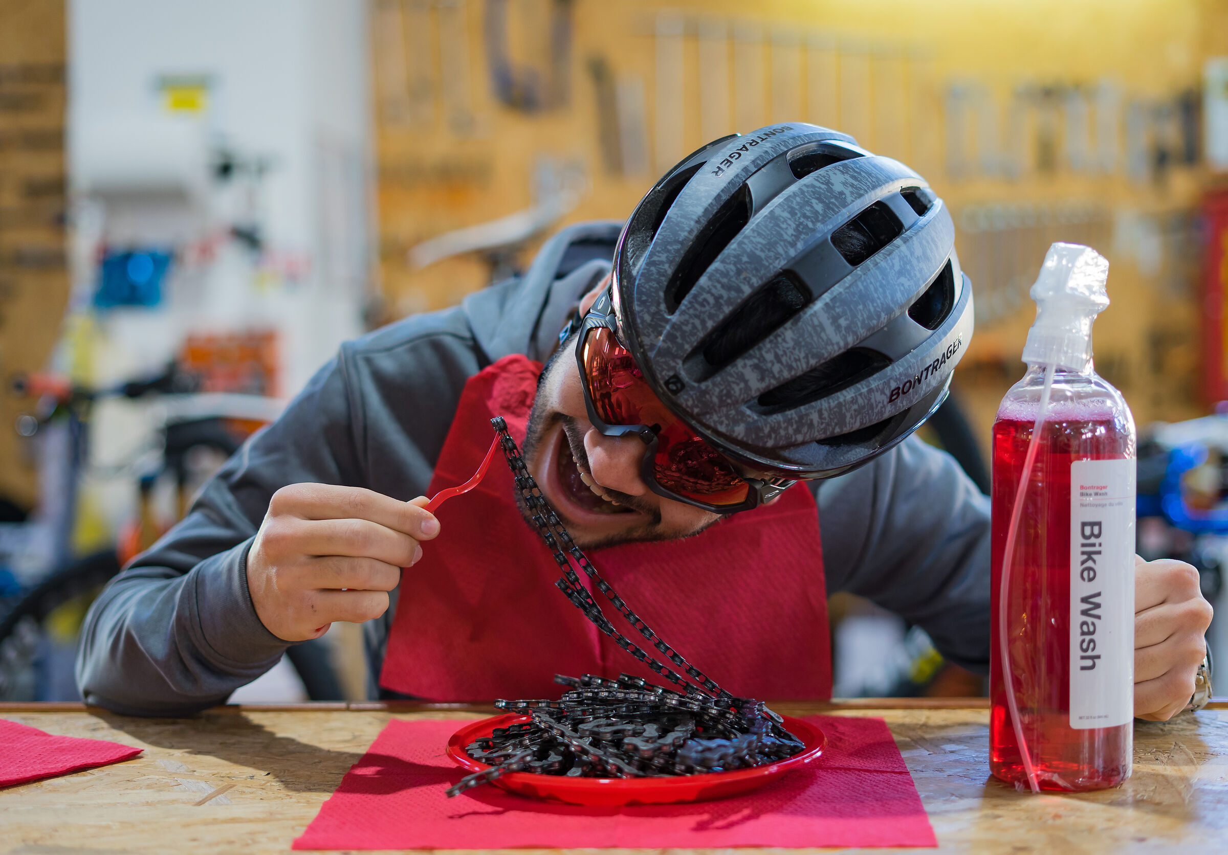 Pranzo di Natale...del meccanico di biciclette