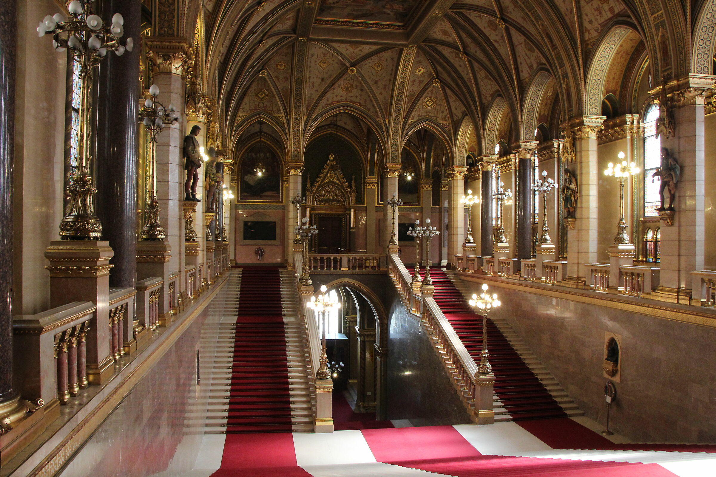 Budapest - il parlamento - interni