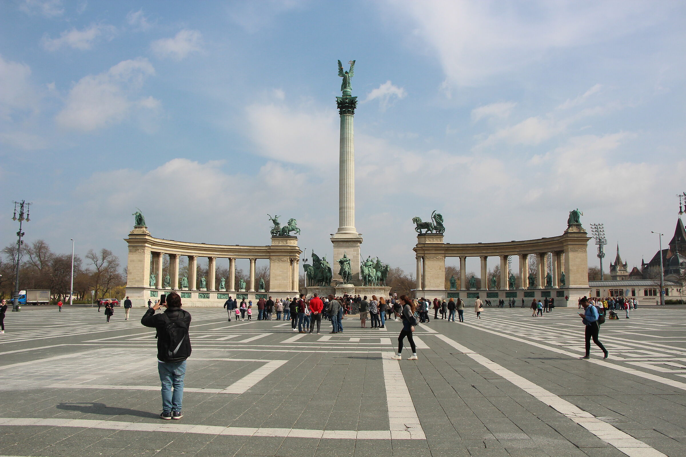 Budapest - piazza degli eroi