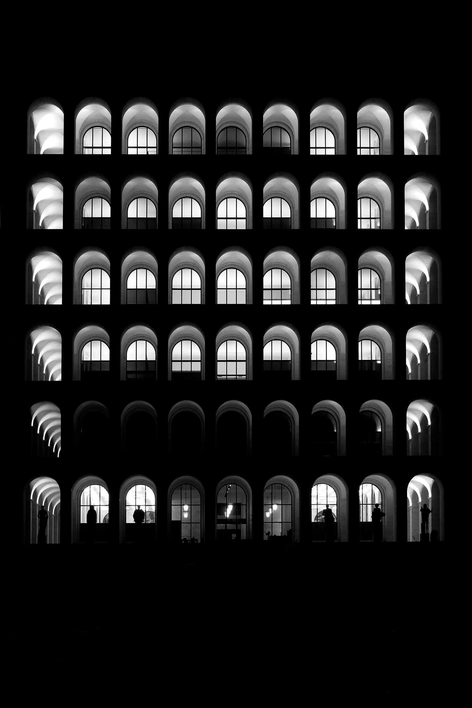 Rome EUR Palace of Civilization