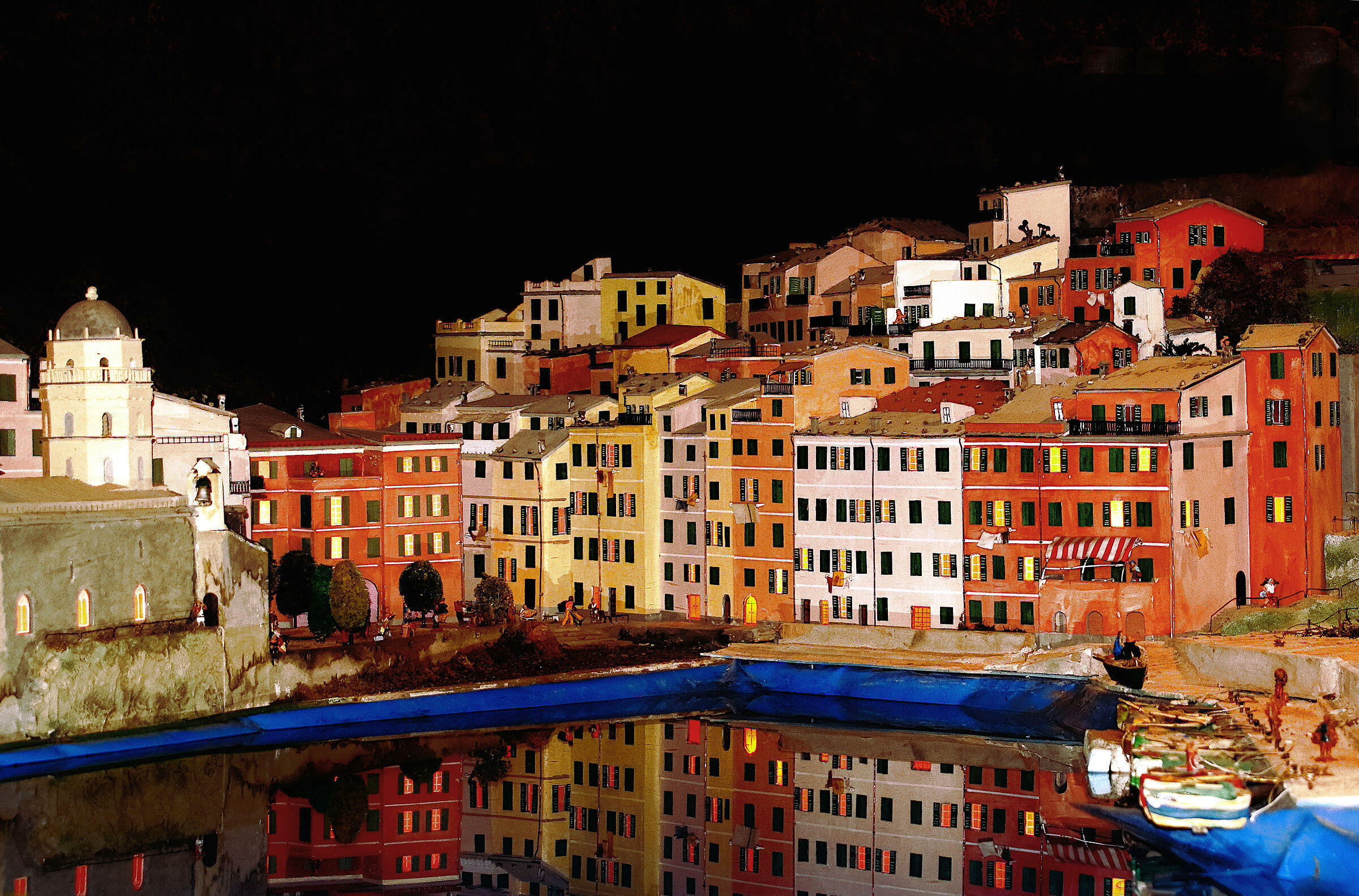 Vernazza in the Nativity scene