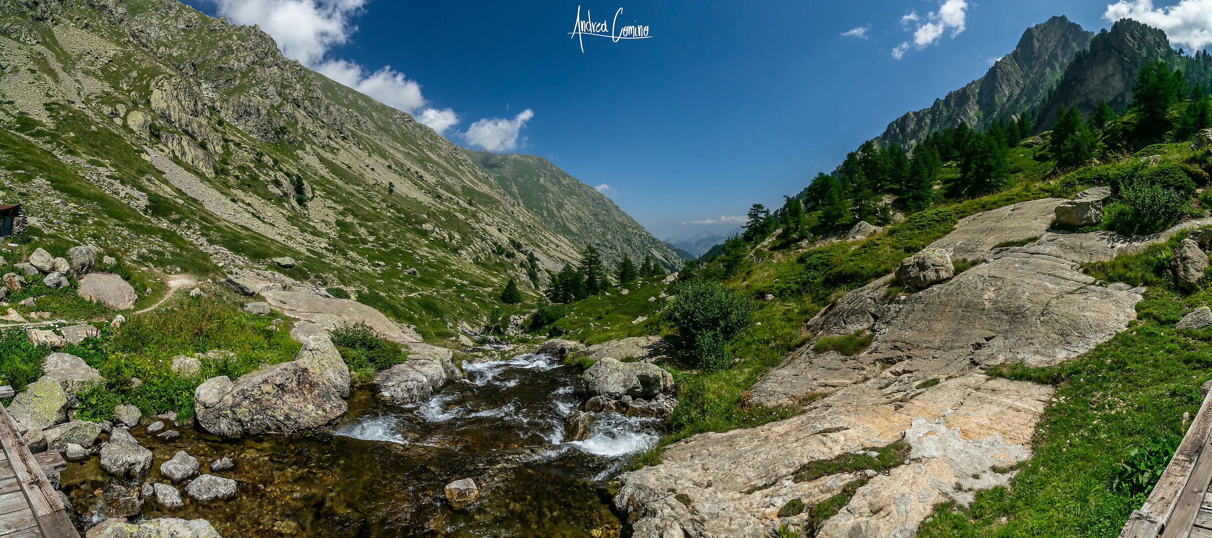 Vista dal rifugio Livio Bianco