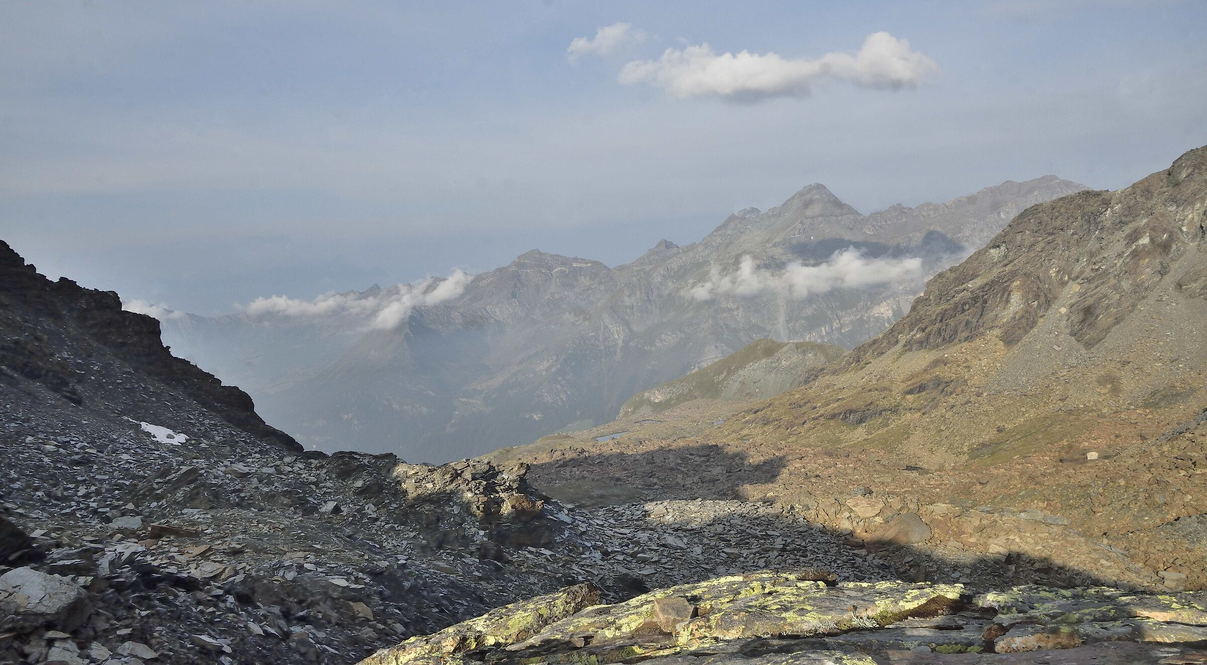ci troviamo ad oltre 3000m tra il Colle Bettolina inf.