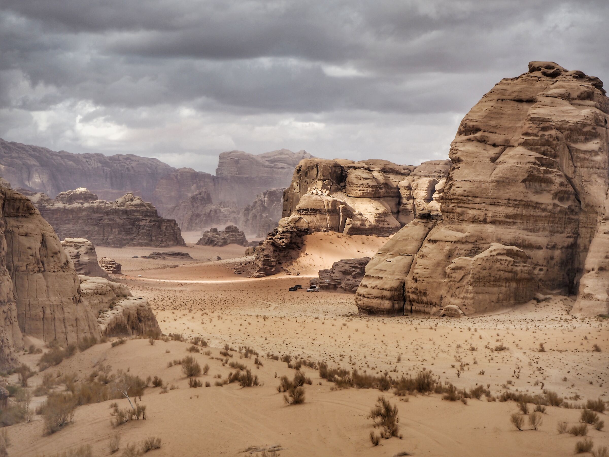 Wadi Rum, Jordanian desert