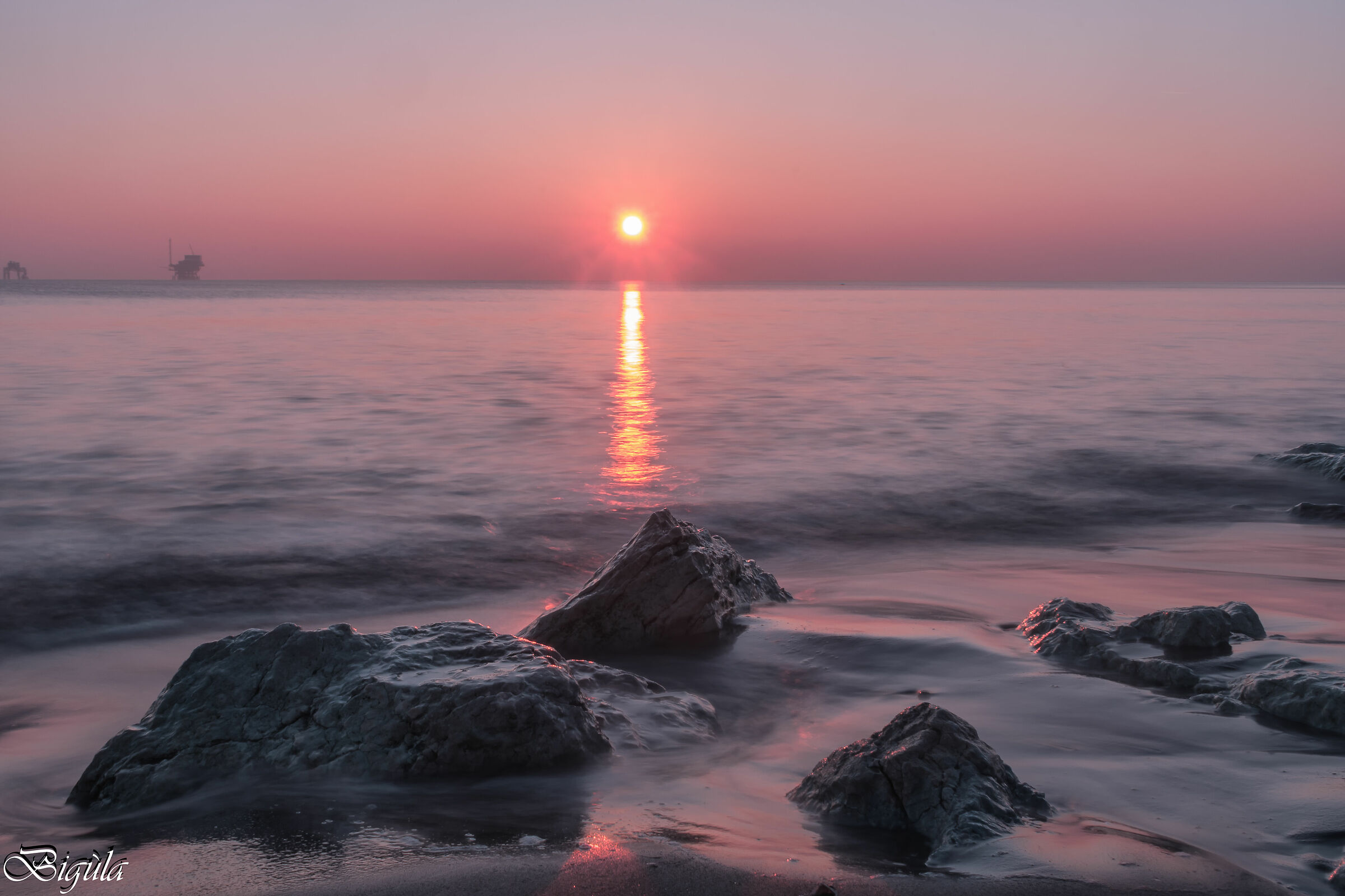 The lighthouse drl sea