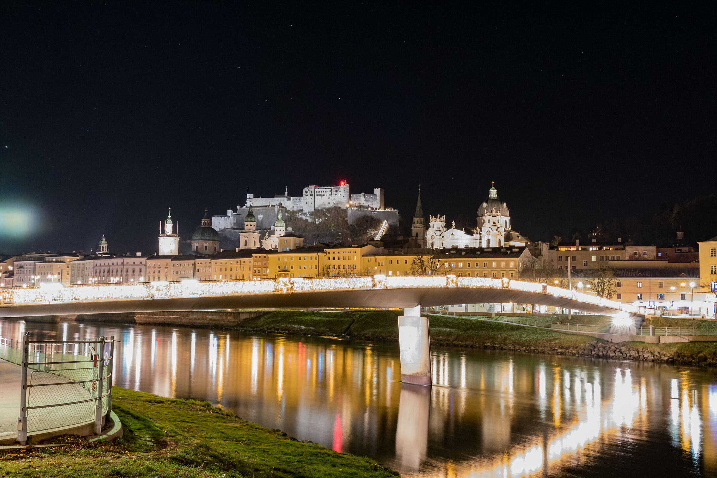 Salzburg by night