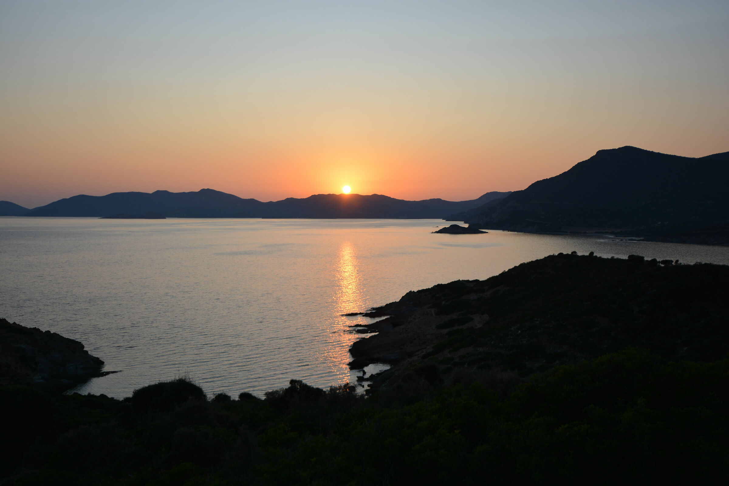 Dusk domus de maria/TEULADA. Cagliari