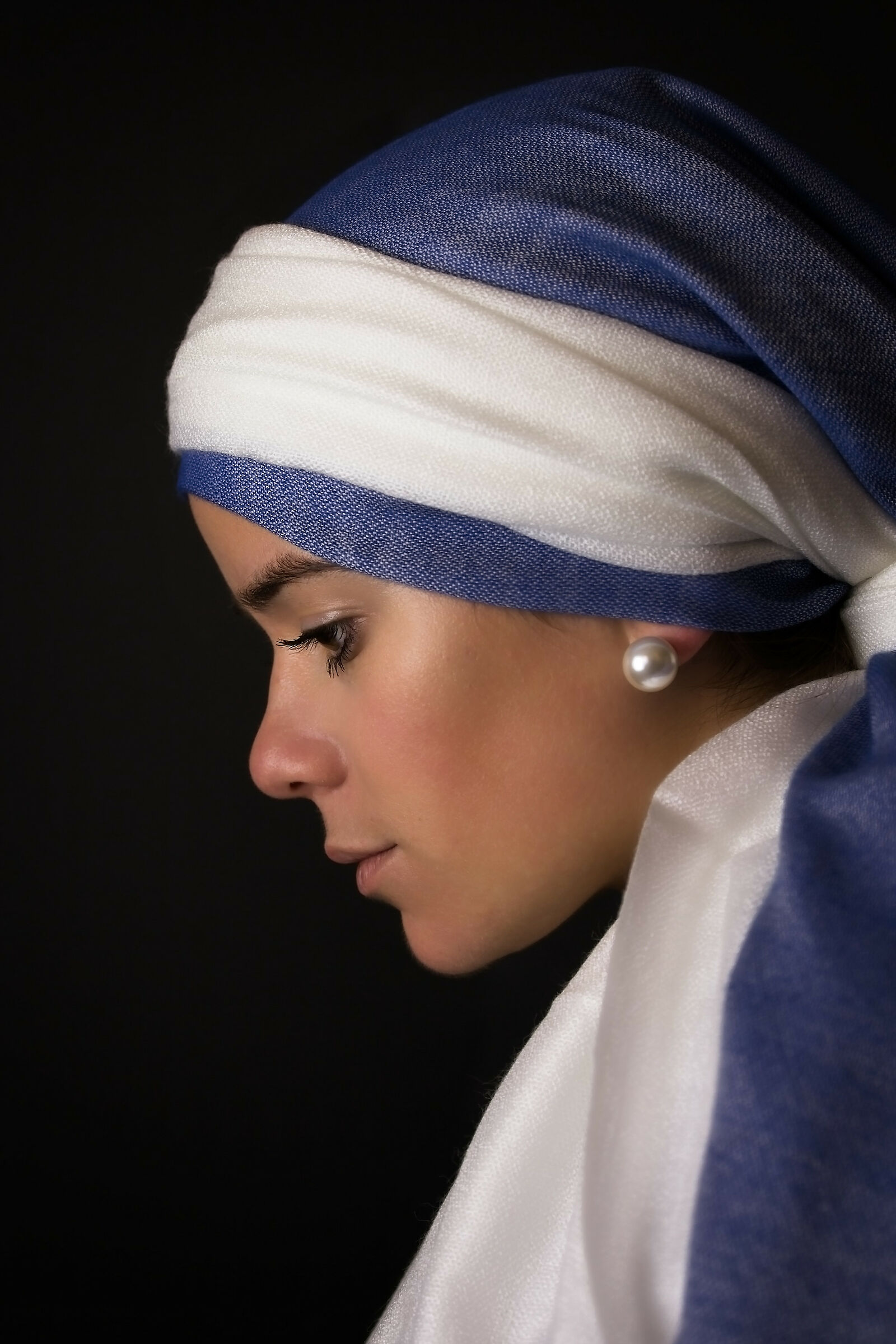 Novice with pearl earring 2