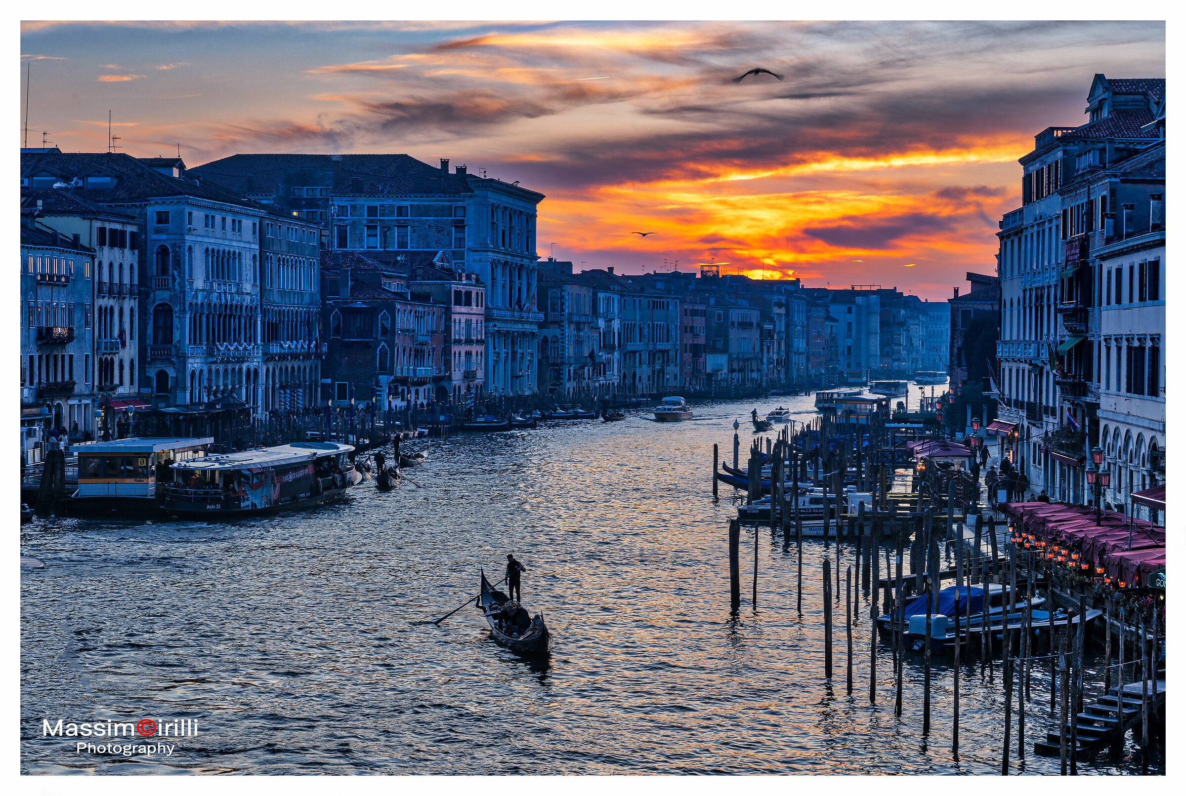 Sunset to Venice