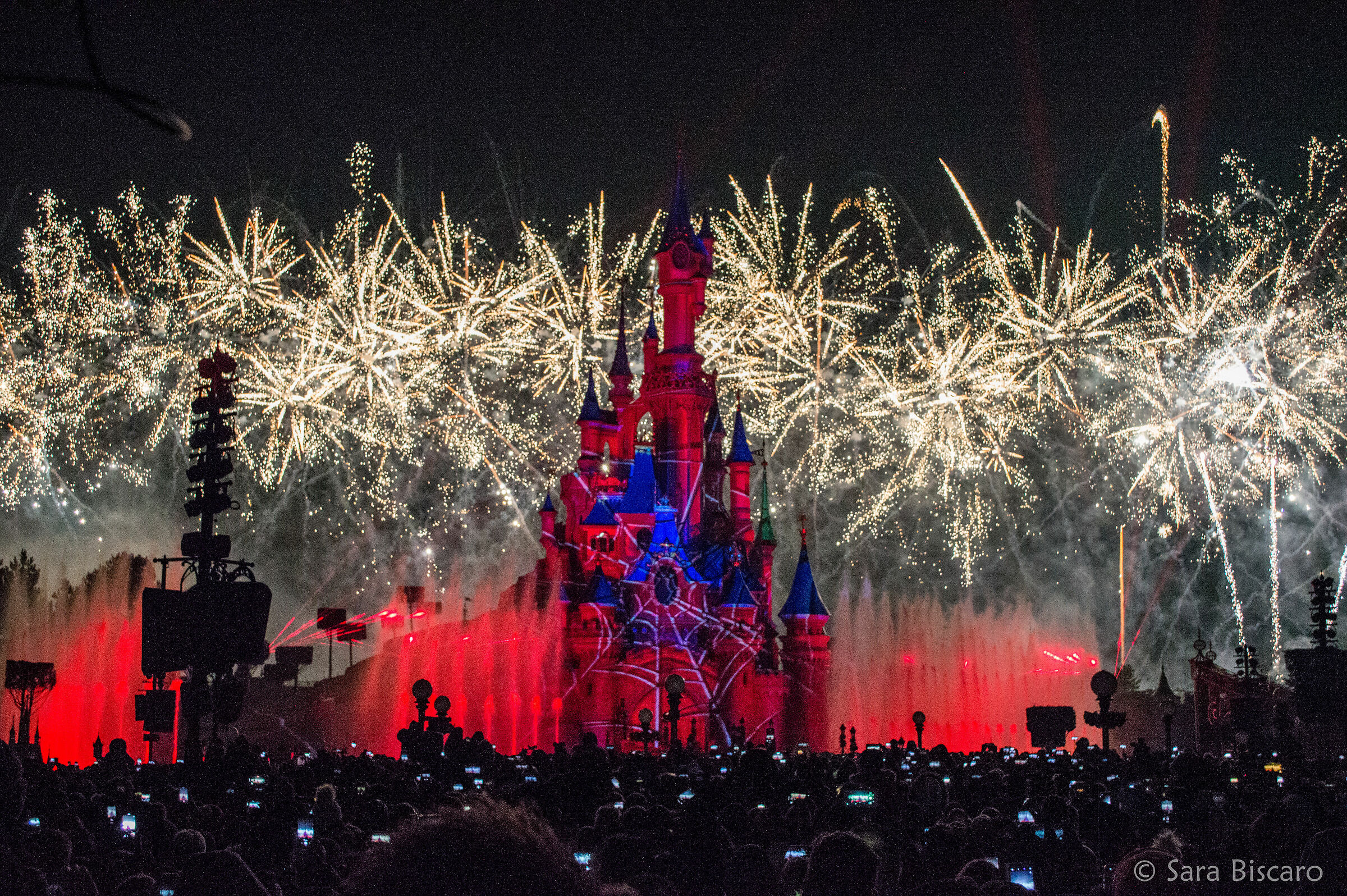 Fuochi d'artificio a Disneyland Paris