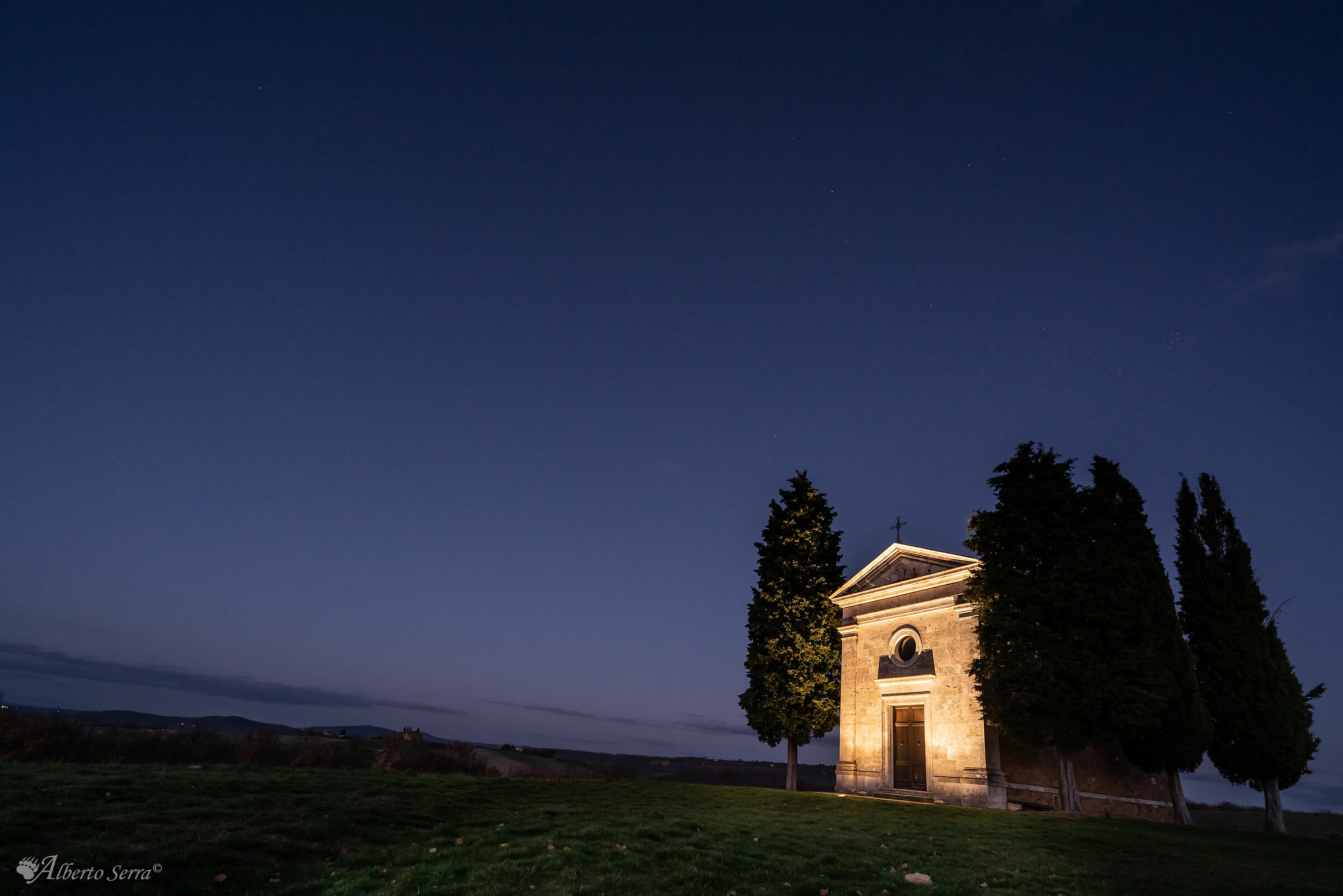 Vitaleta sotto le (poche) stelle