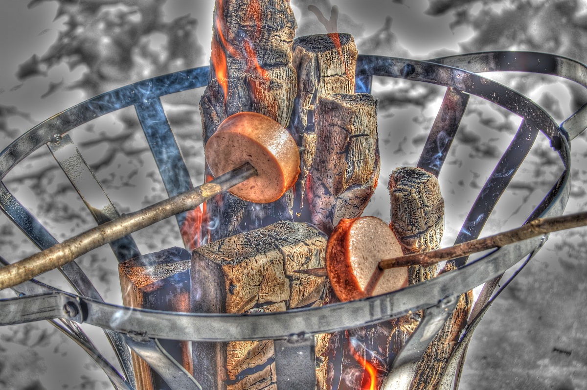 Salsicce alla griglia