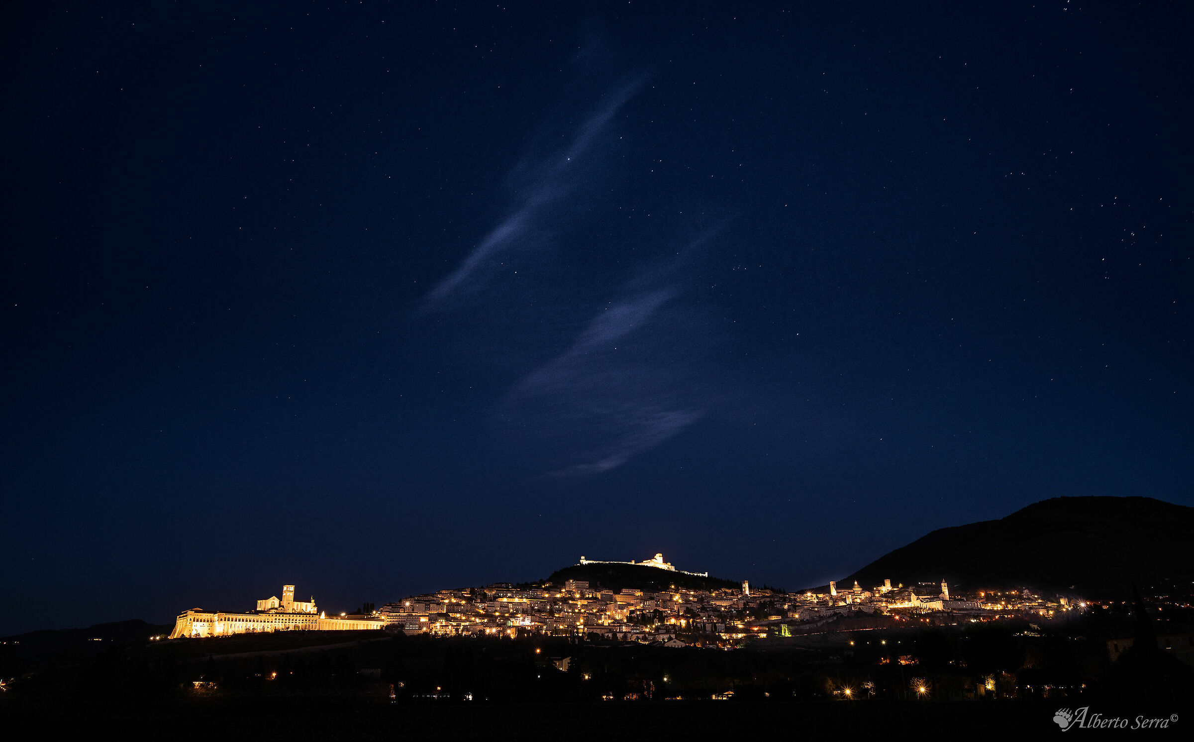 Assisi, sulla strada del rientro .....