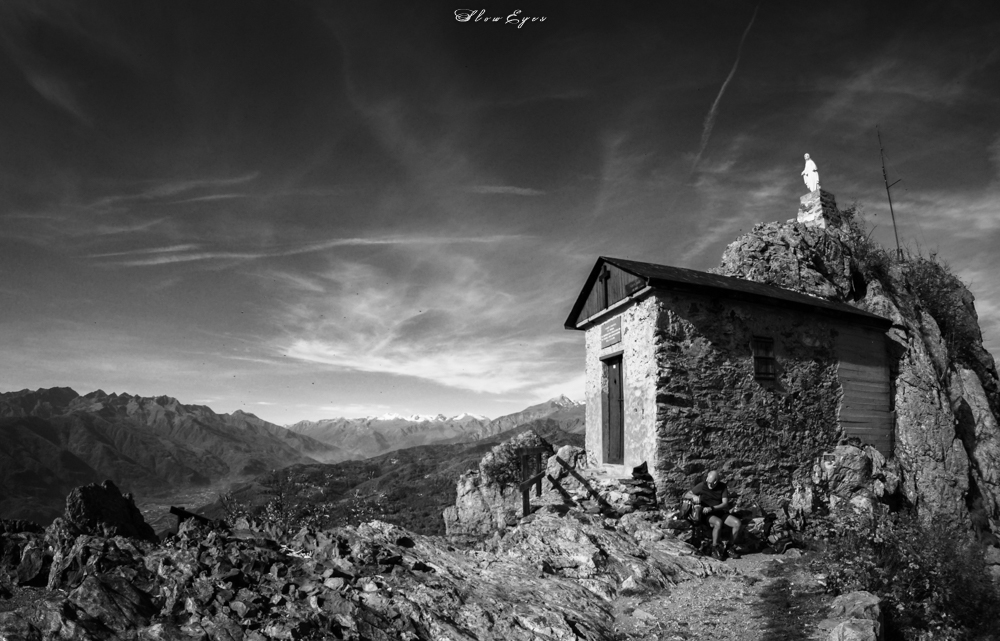 The valley of Susa from the Saddle Rock