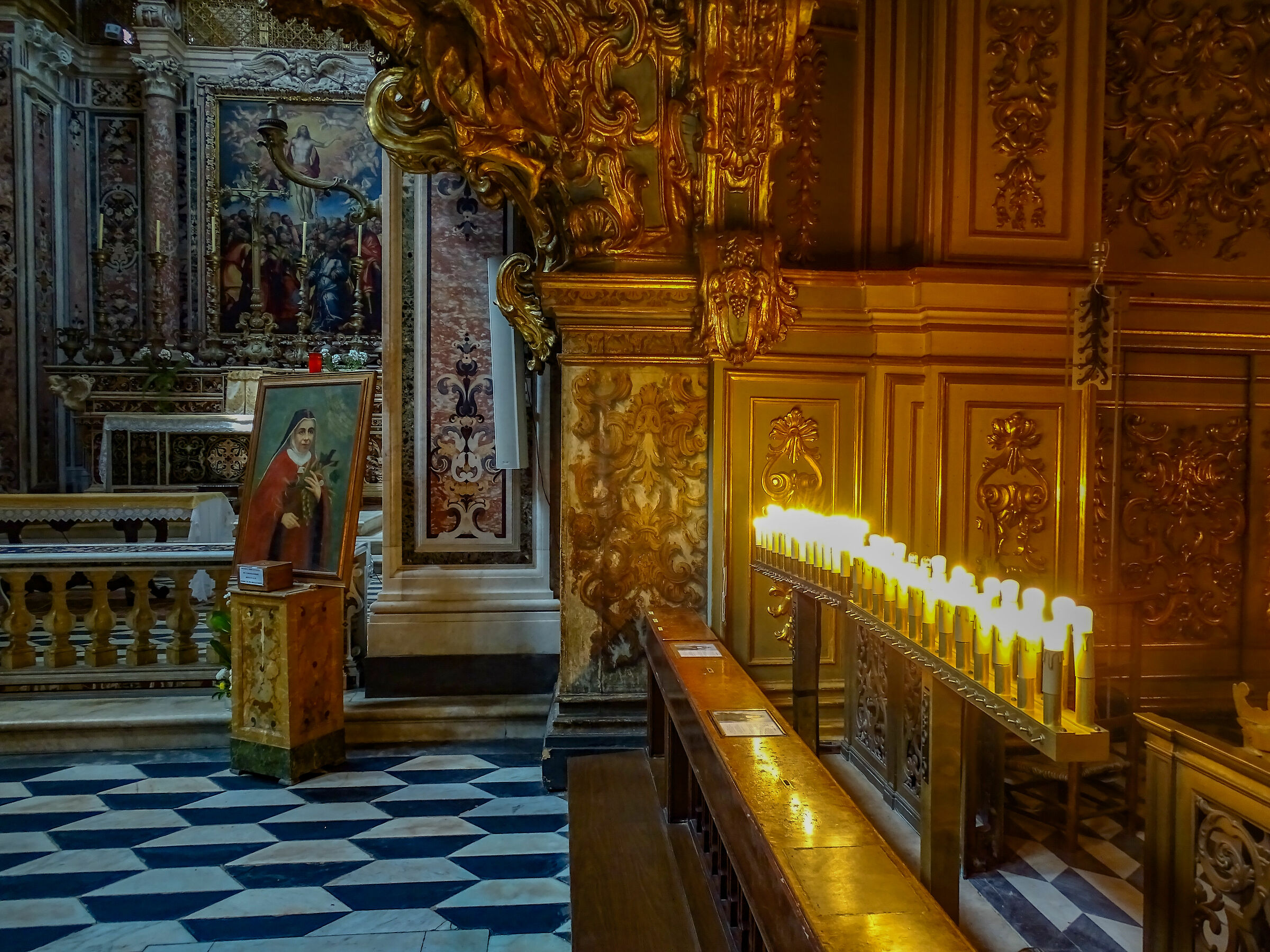 San Gregorio Armenian in the street of Naples