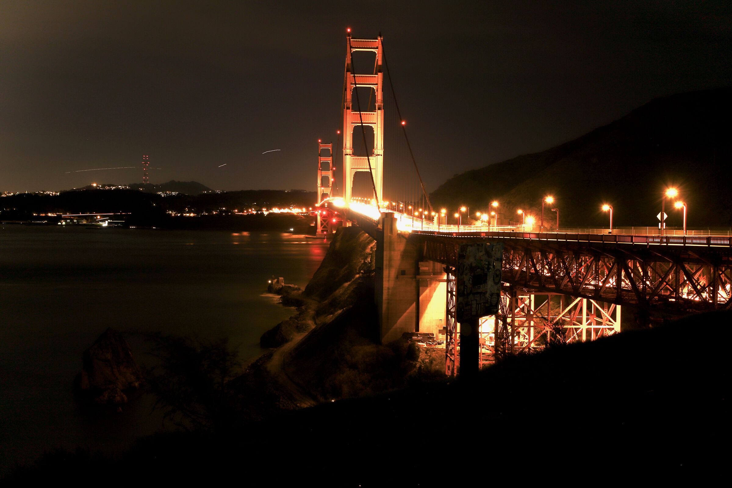 San Francisco - Golden Gate by Night