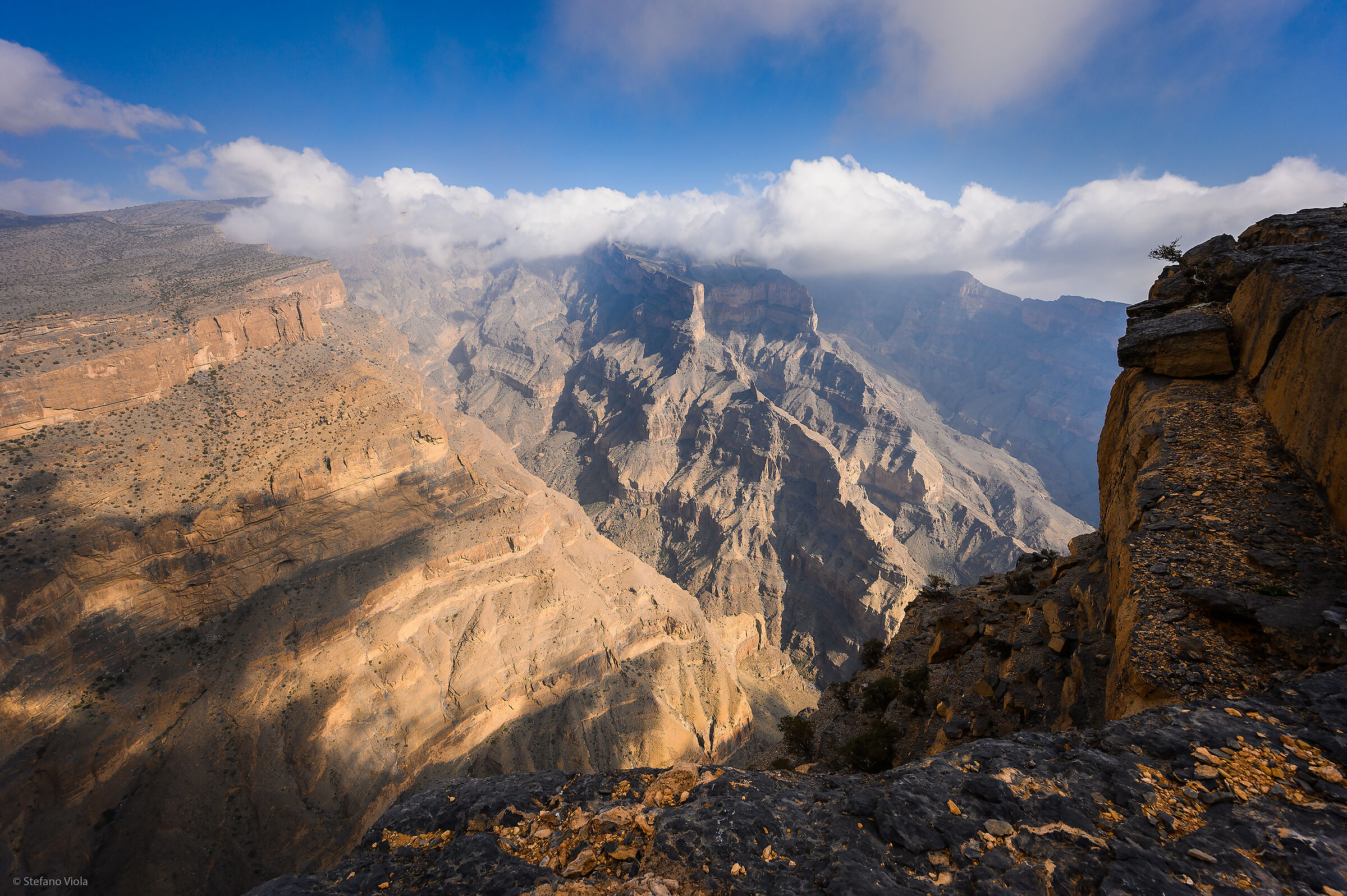Jebel Shams - il Grand Canyon dell'Oman