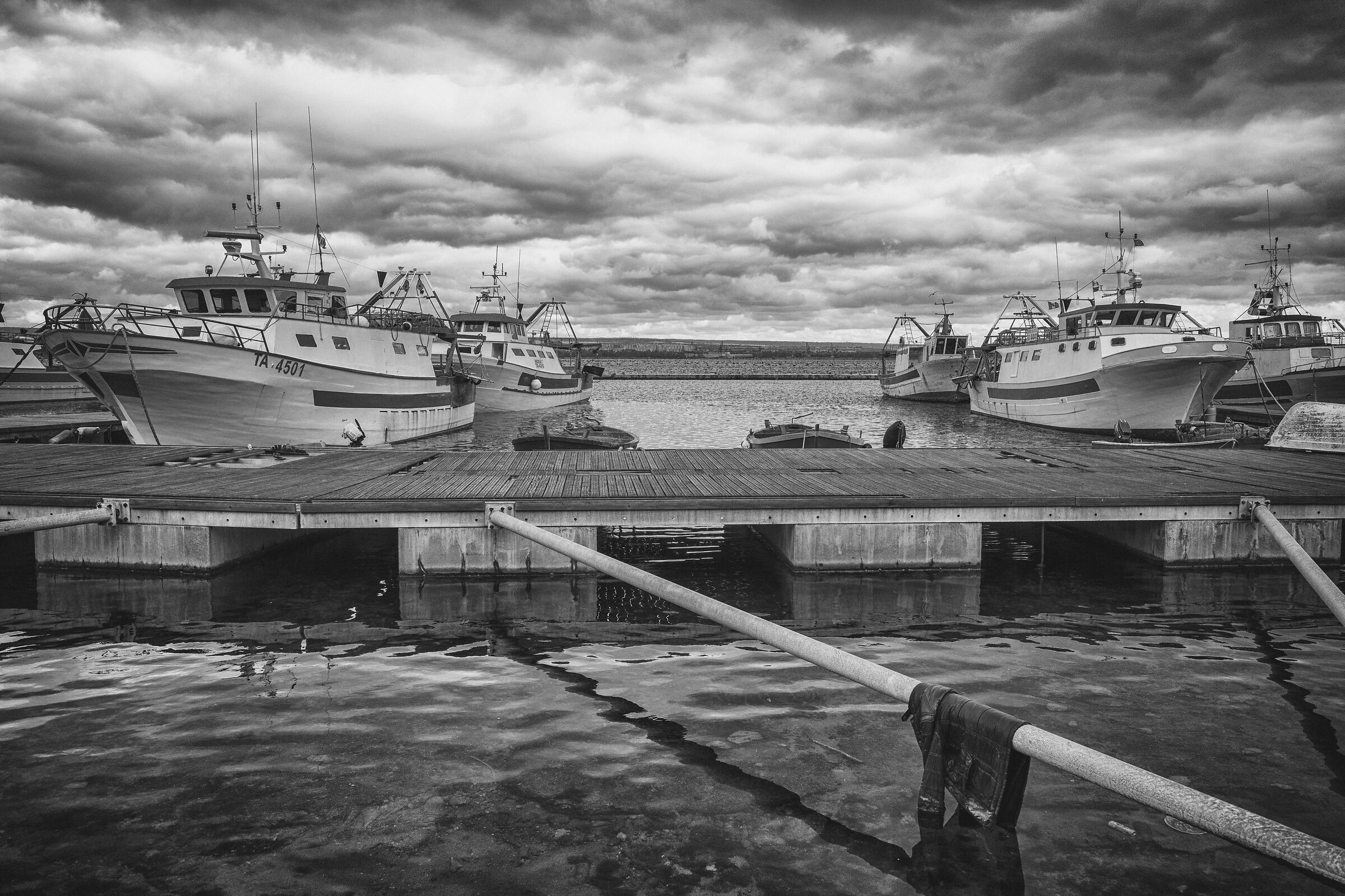 Taranto, Mar Piccolo December 2019.