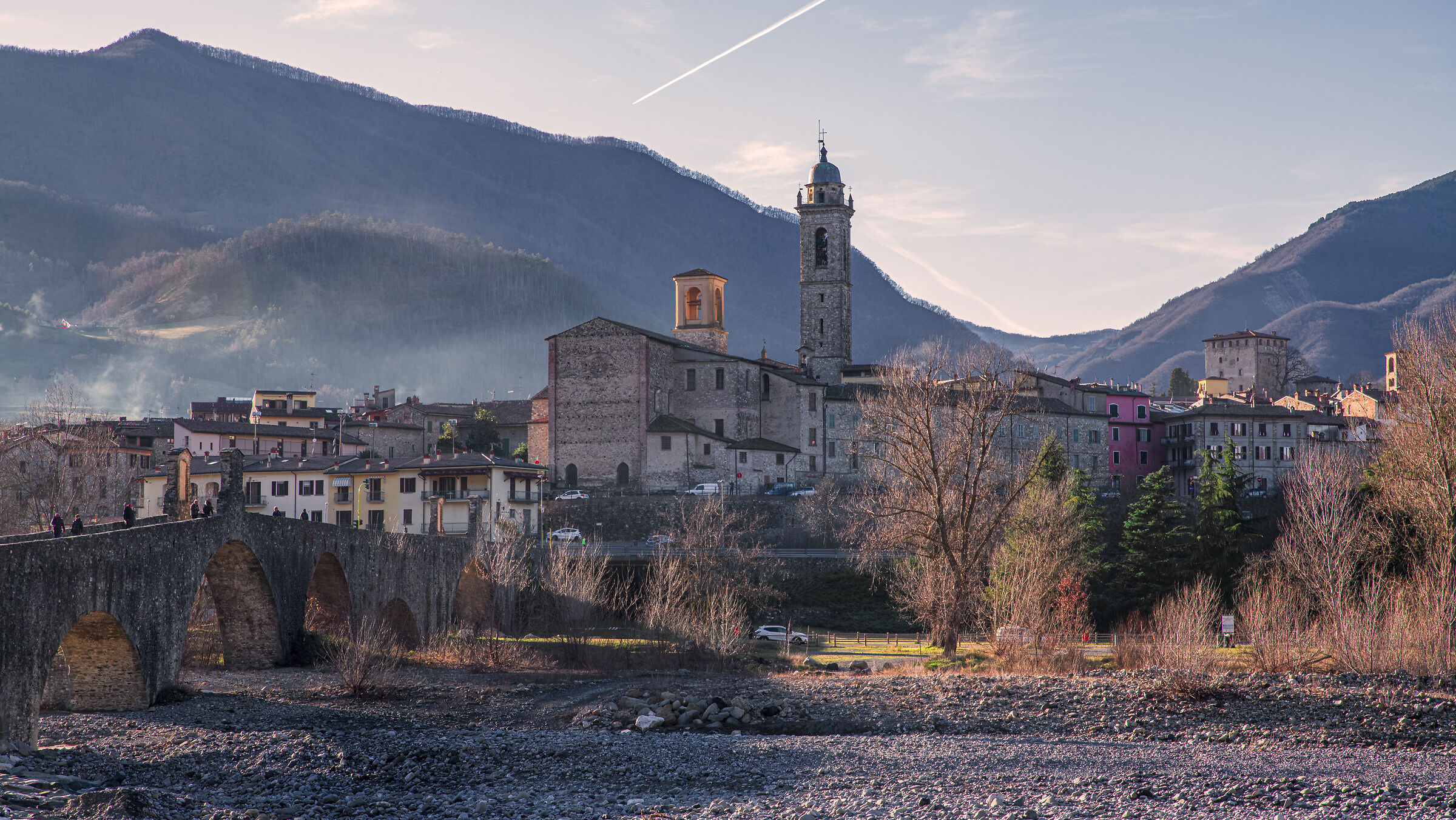 Paesaggi bobbiese provincia piacenza gennaio 2020