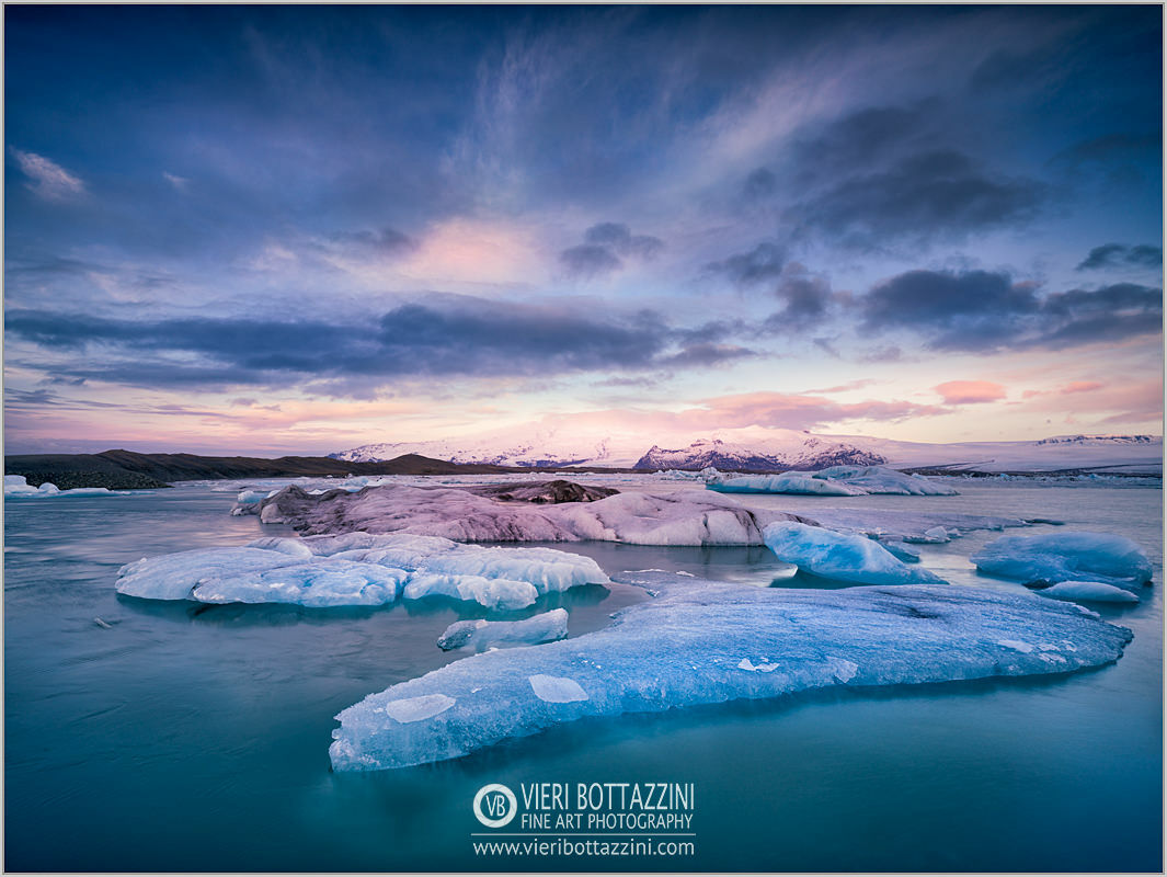 Jokulsarlon at dawn
