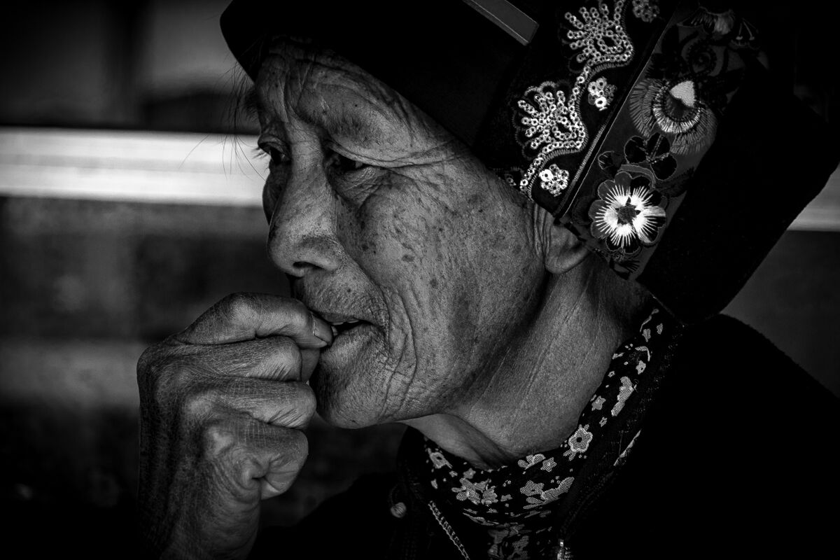 China, street portrait.