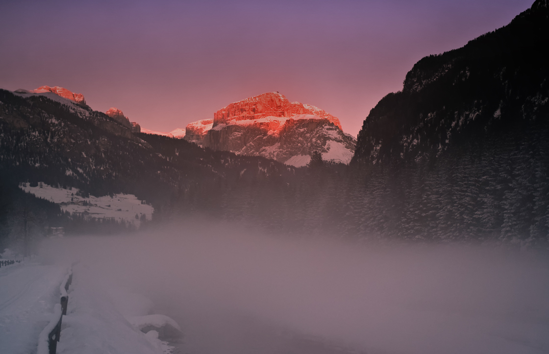 Contrasti al tramonto