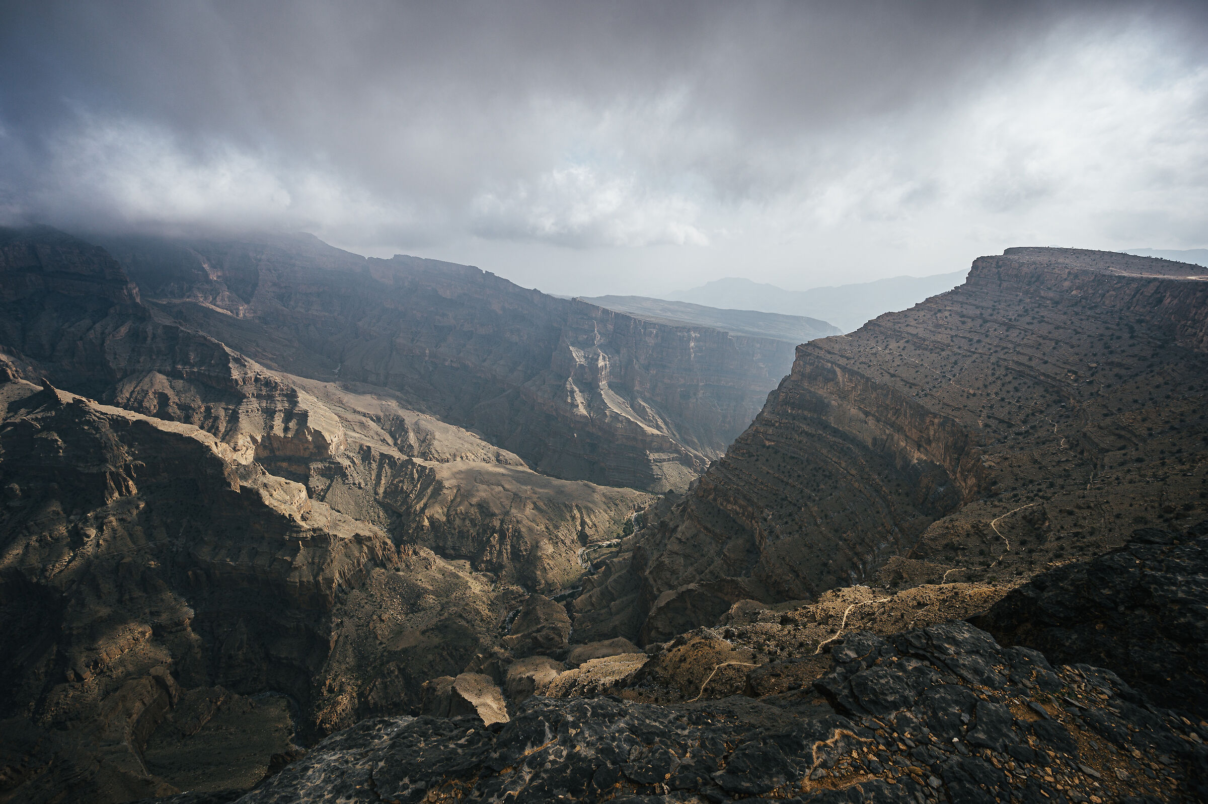 Jebel Shams - il Grand Canyon dell'Oman