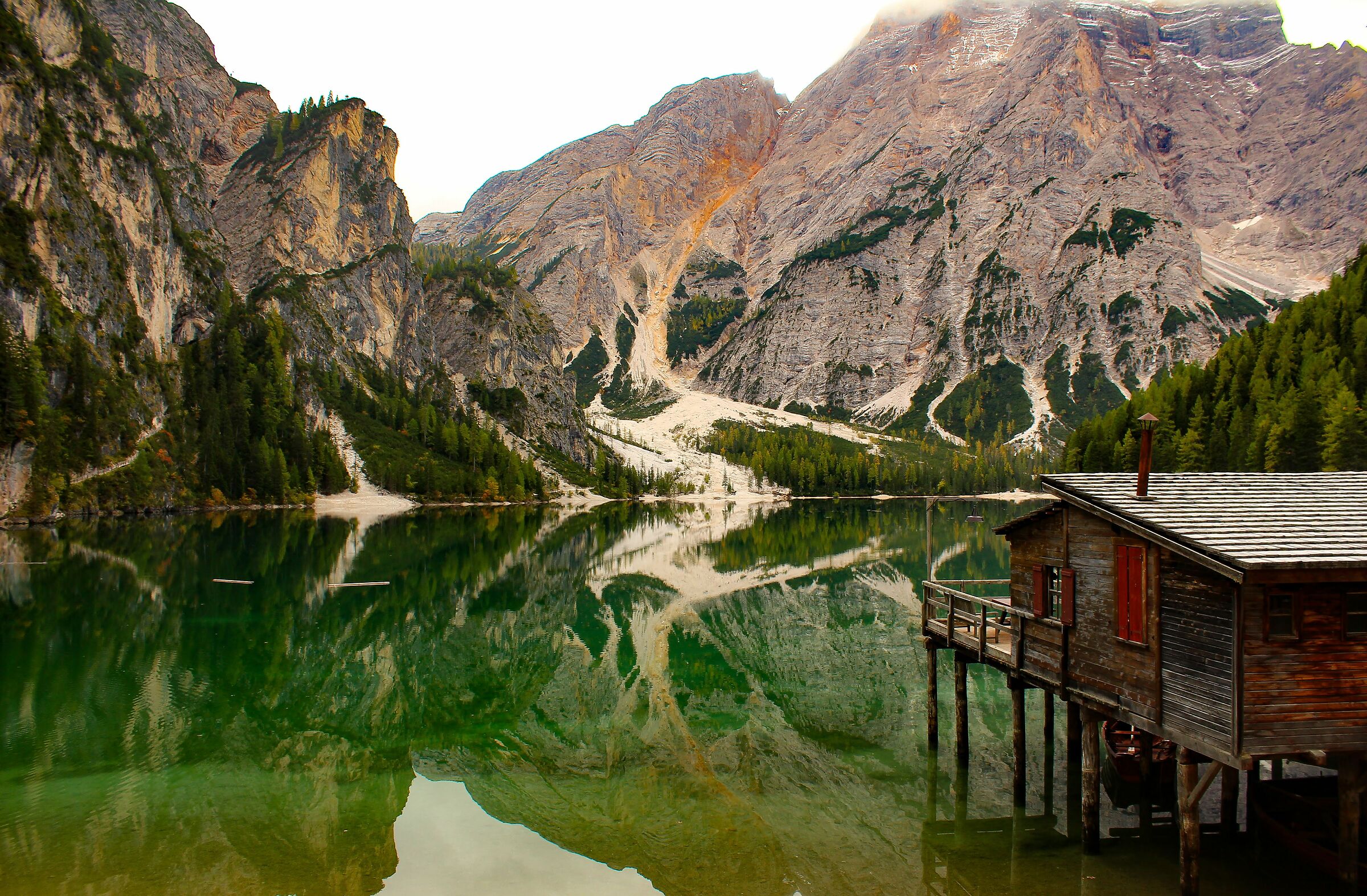 Make your heart look like a lake with a surface