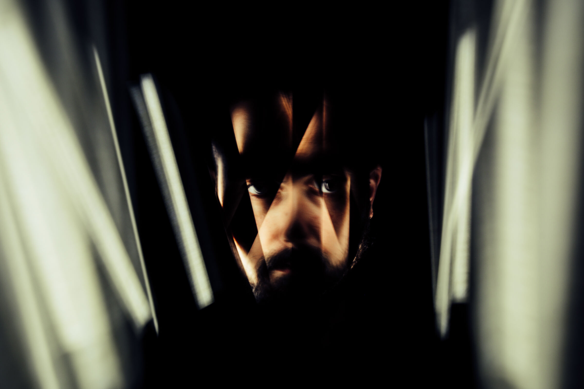 light behind the bar