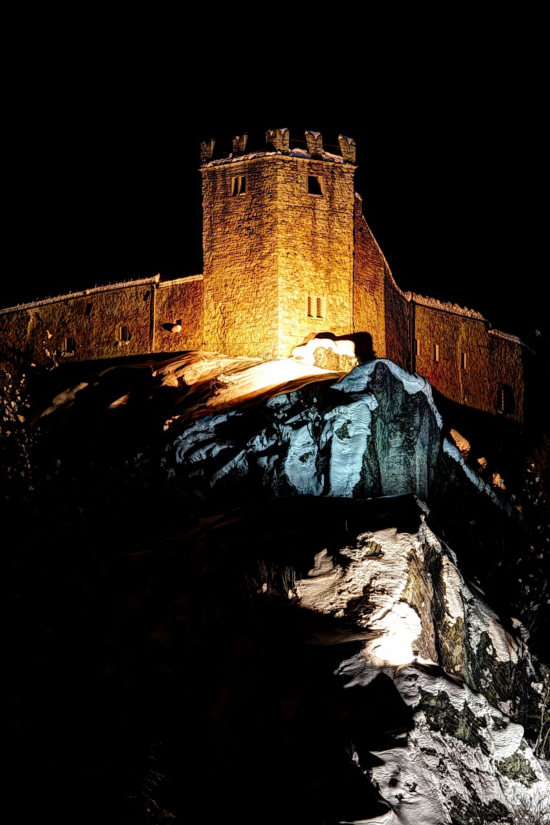 Castello di Sestola (Modena) hdr