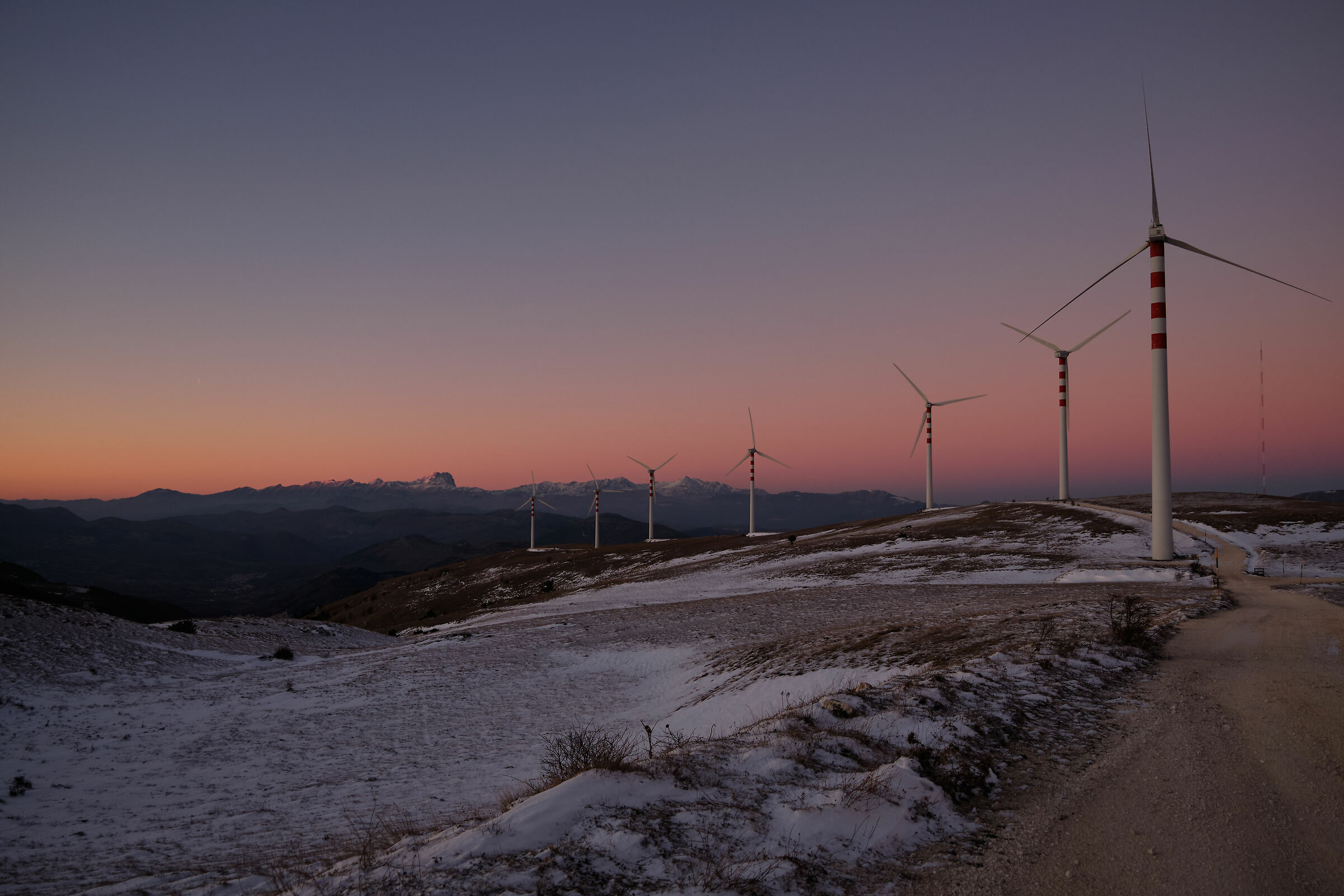 Sunset over the Grand Sasso_1