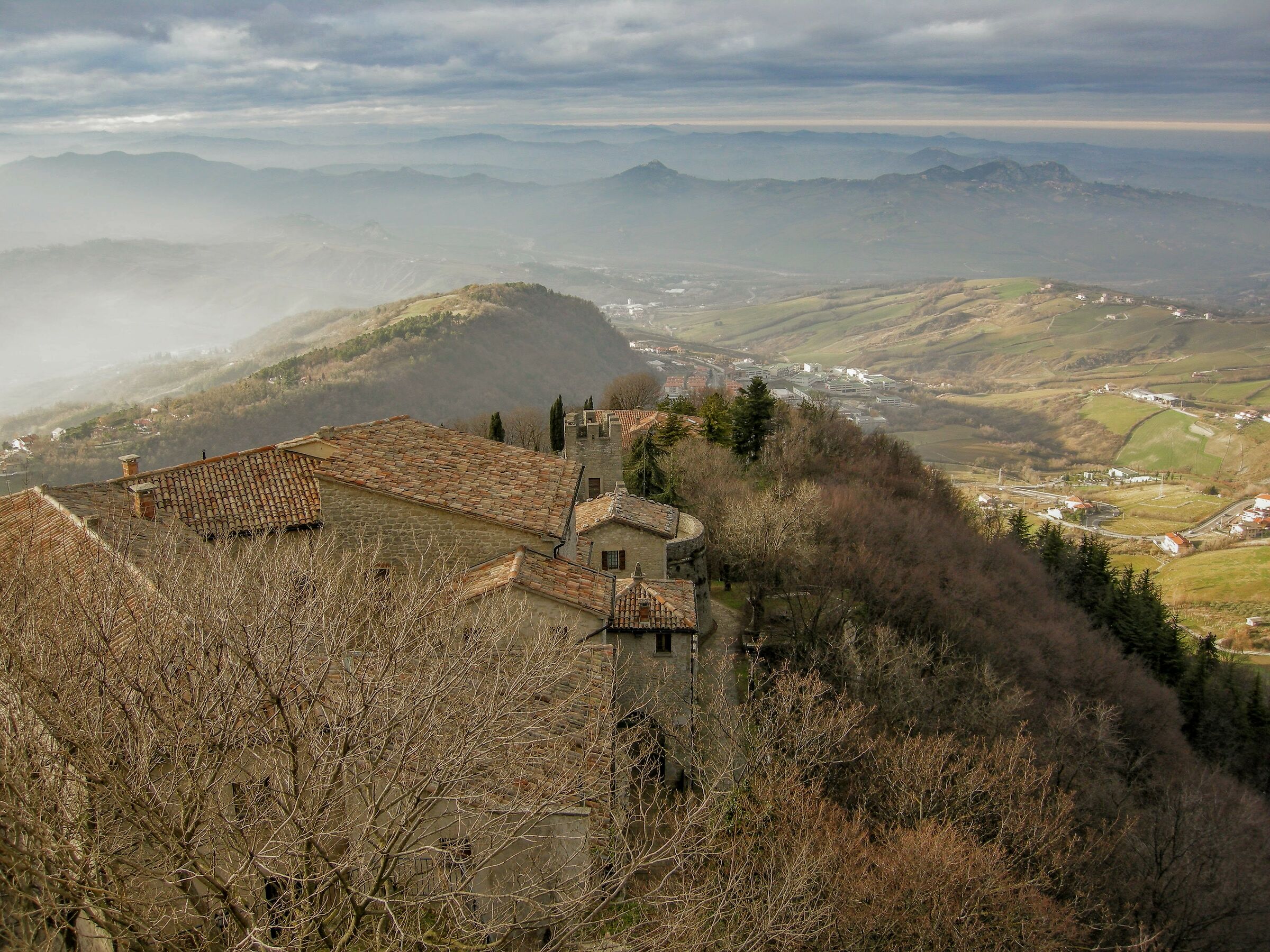 Paesaggio in Valmarecchia