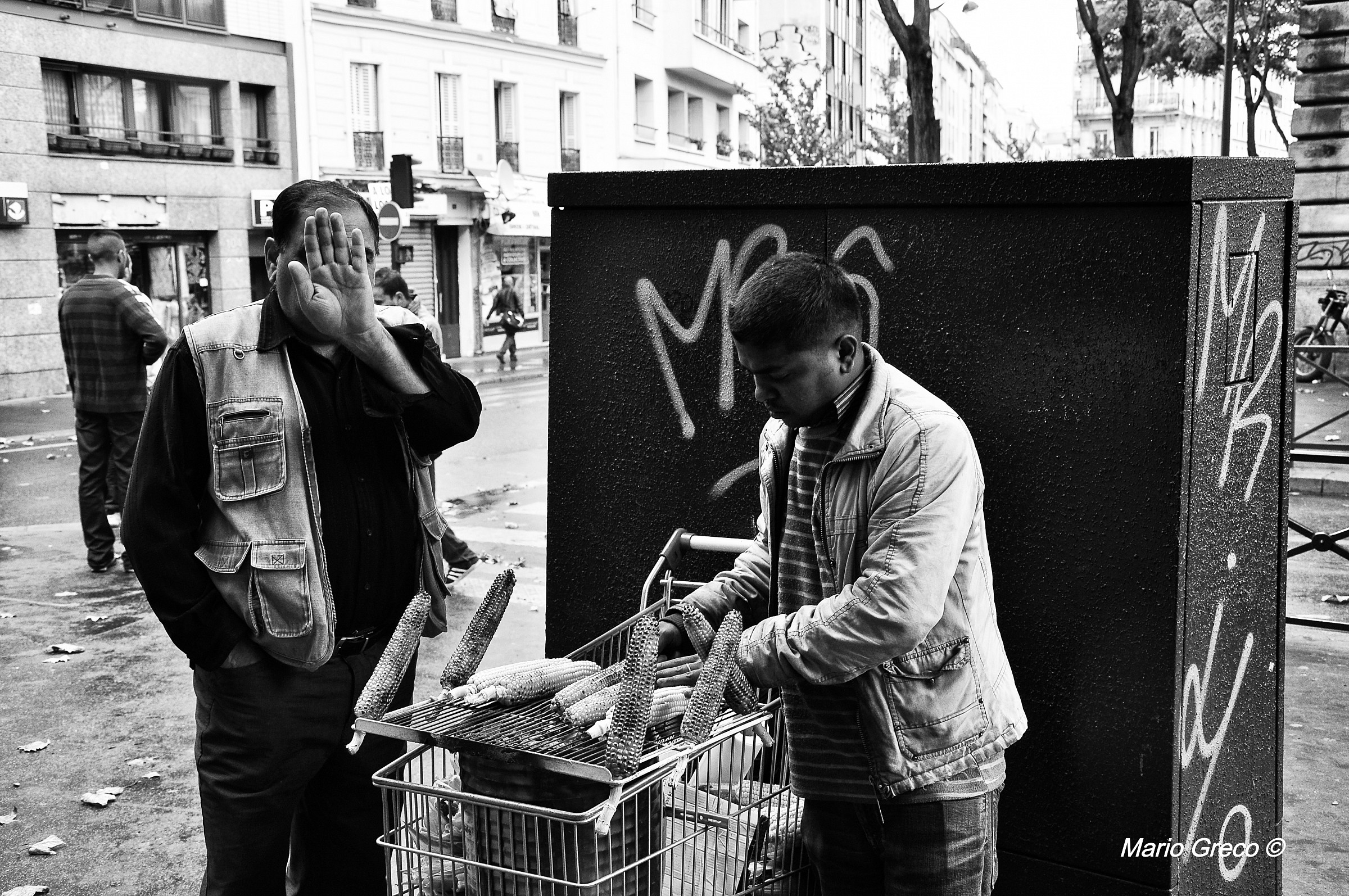 Ma?s grillé dans la rue - Nikon d5000 18-105