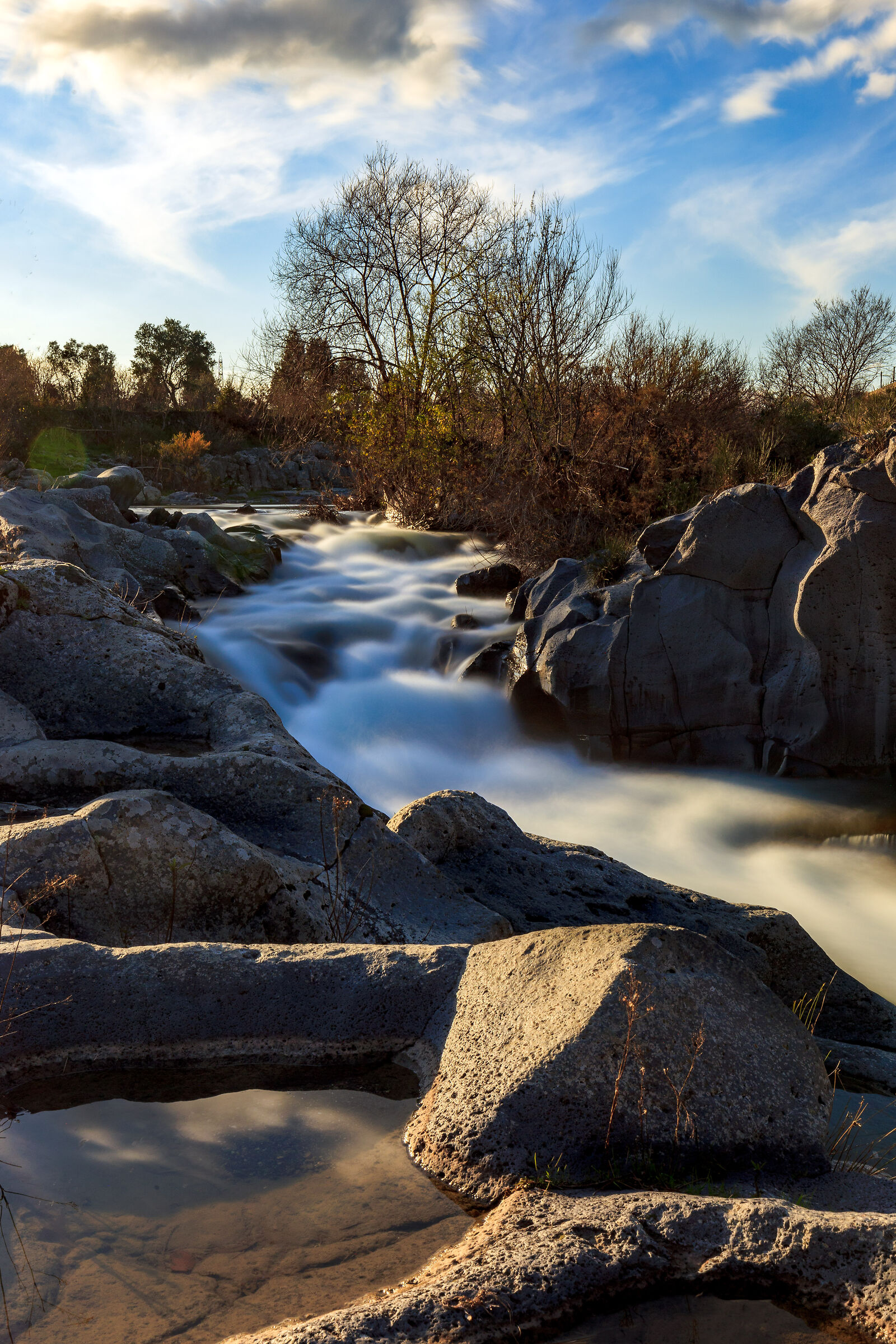 while everything flows .....