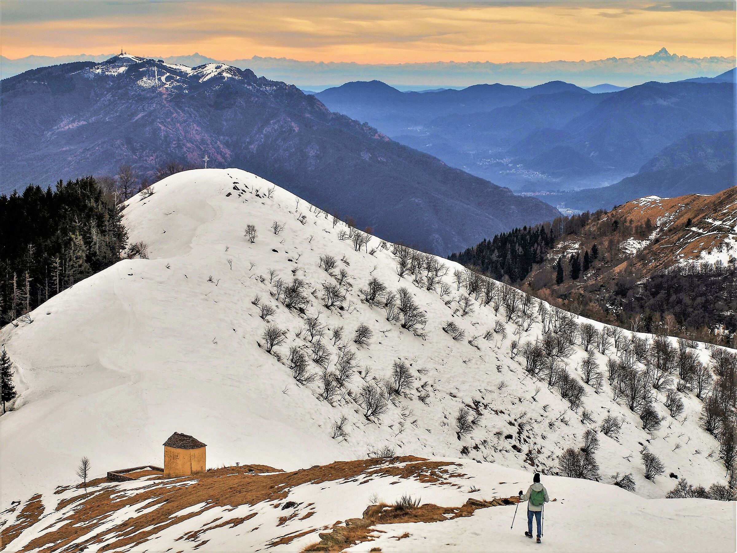 Scendendo dal Monte Todano (Vb)