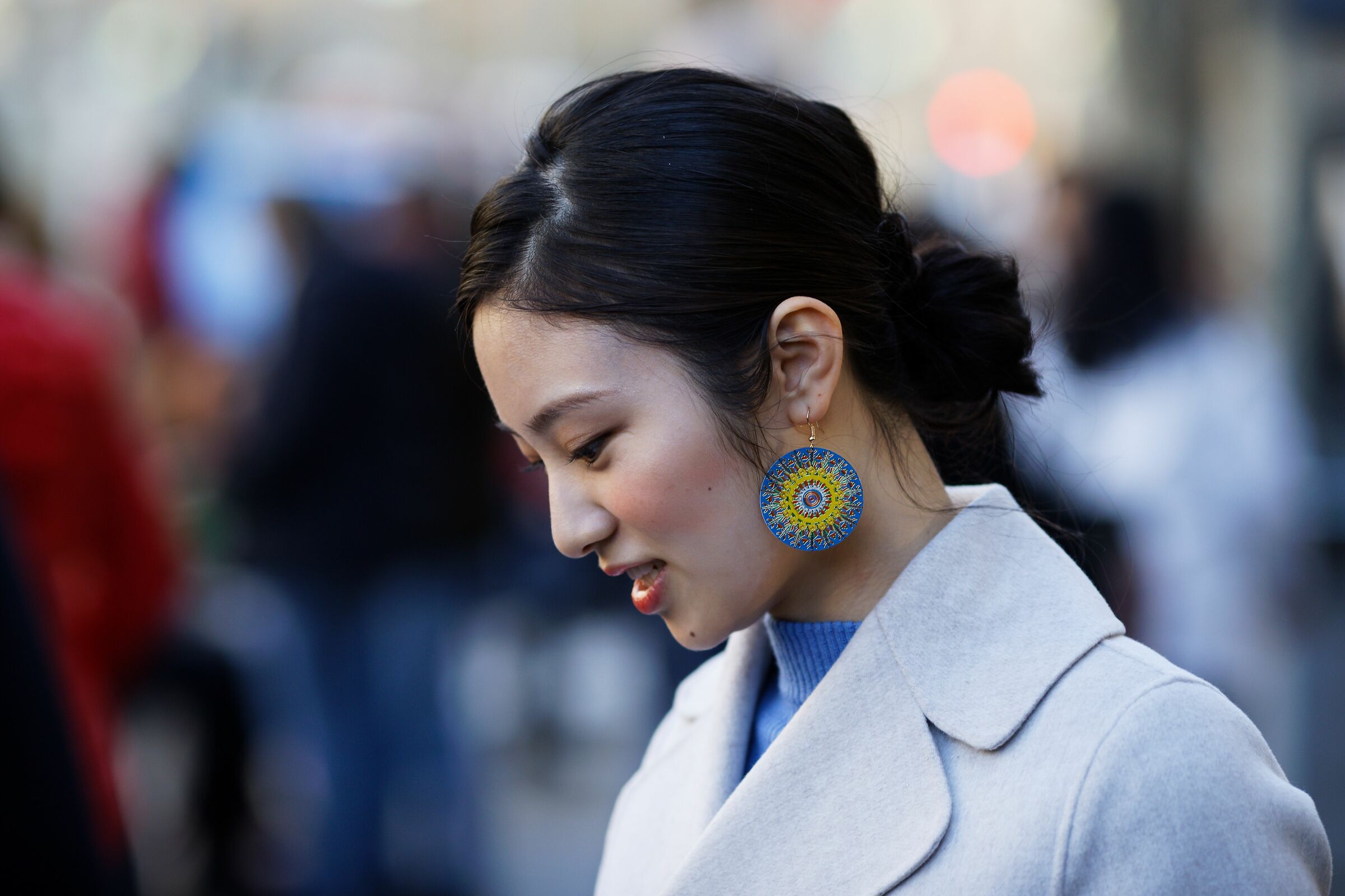 The Girl with the Colored Earring