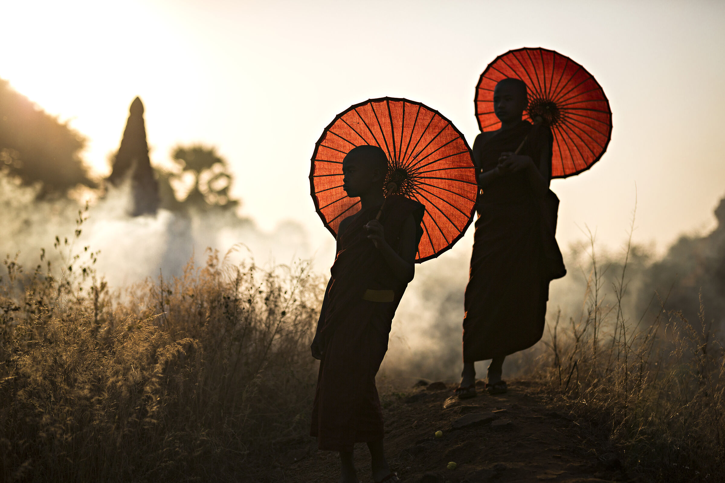 Burmese monks