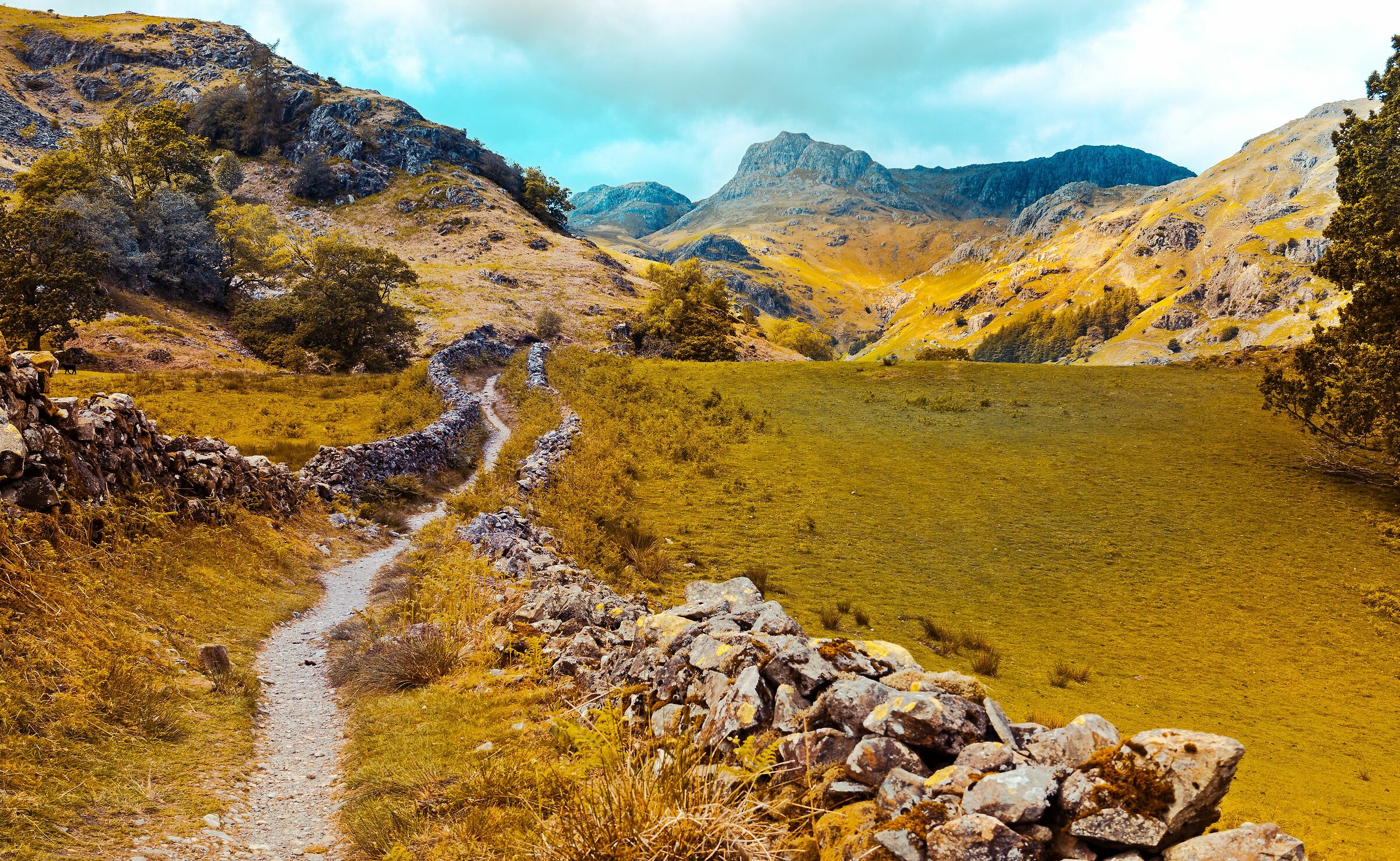 The Langdale Pikes (Lake District NP, England)