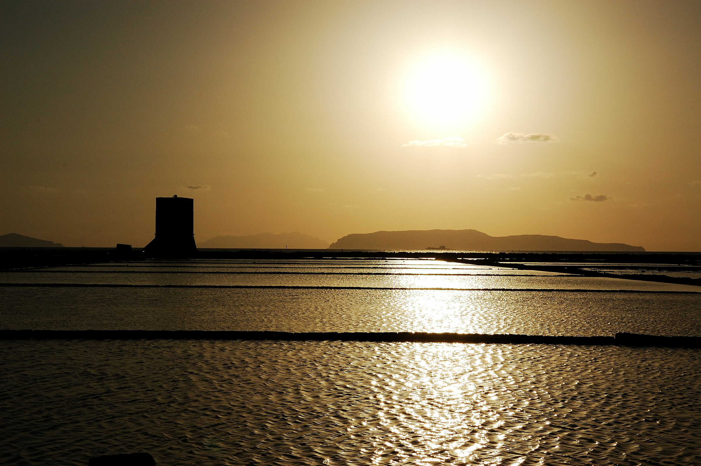 Paceco (Tp) - Sunset in saleina