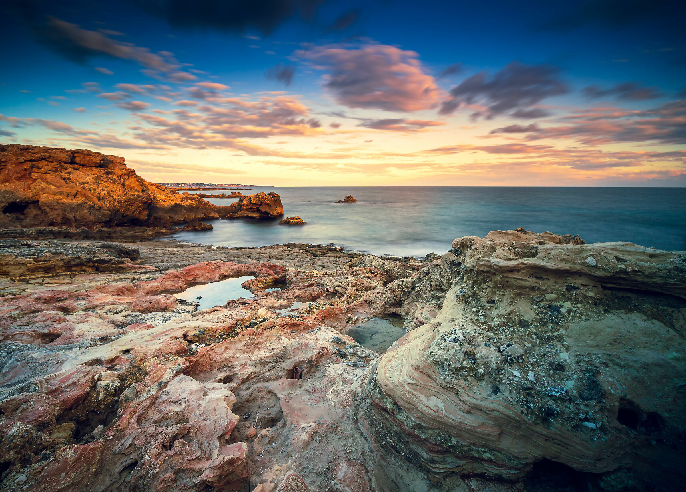 Oggi pomeriggio sulla costa sud di Siracusa