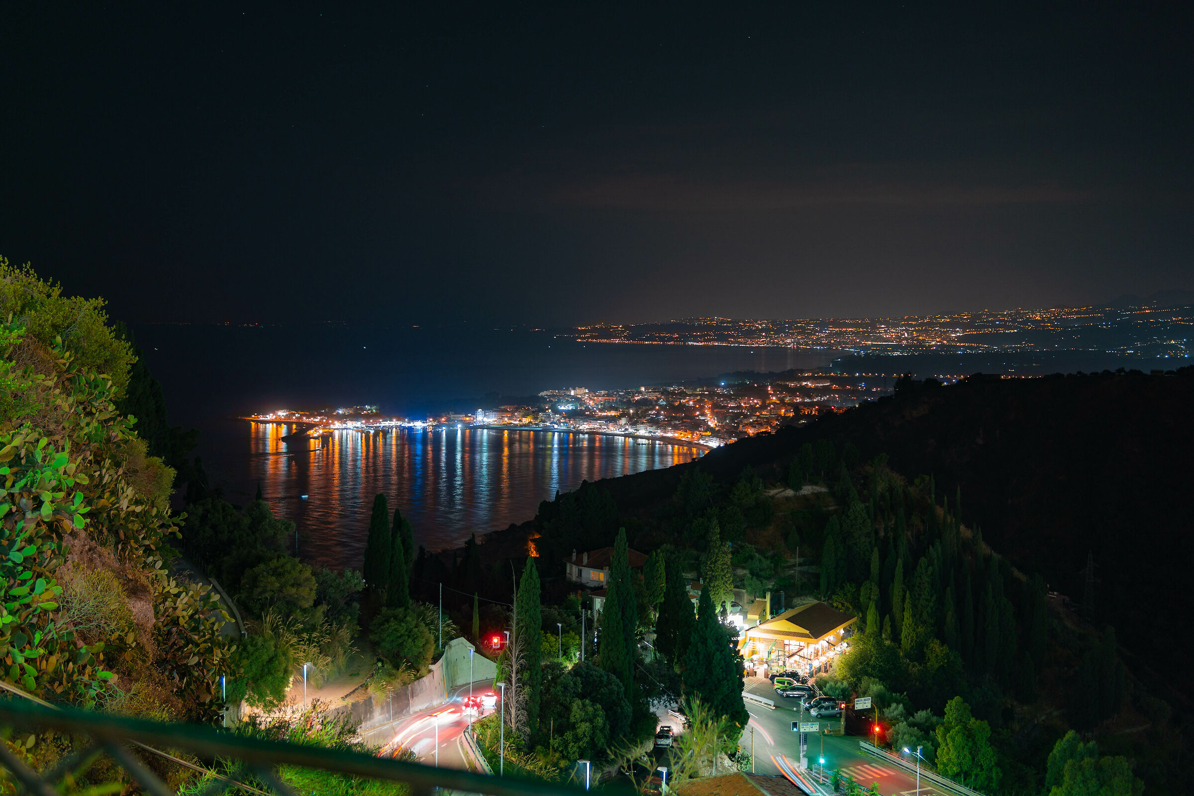 Giardini Naxos dall'alto