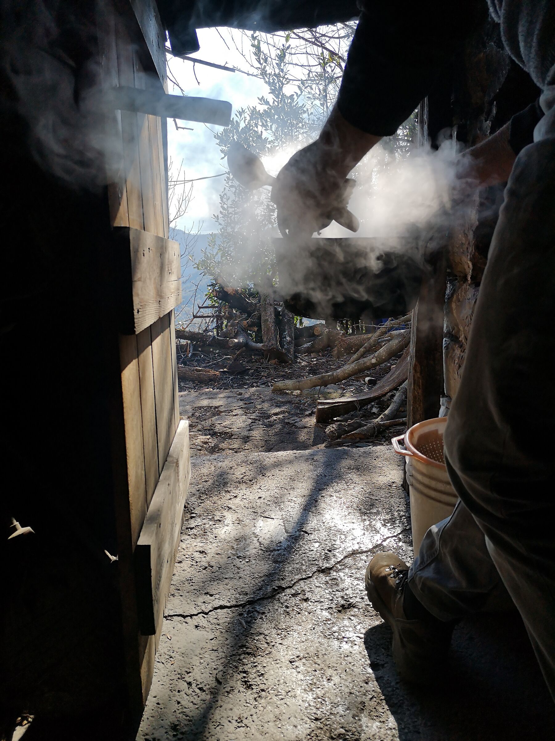 A man in the old house