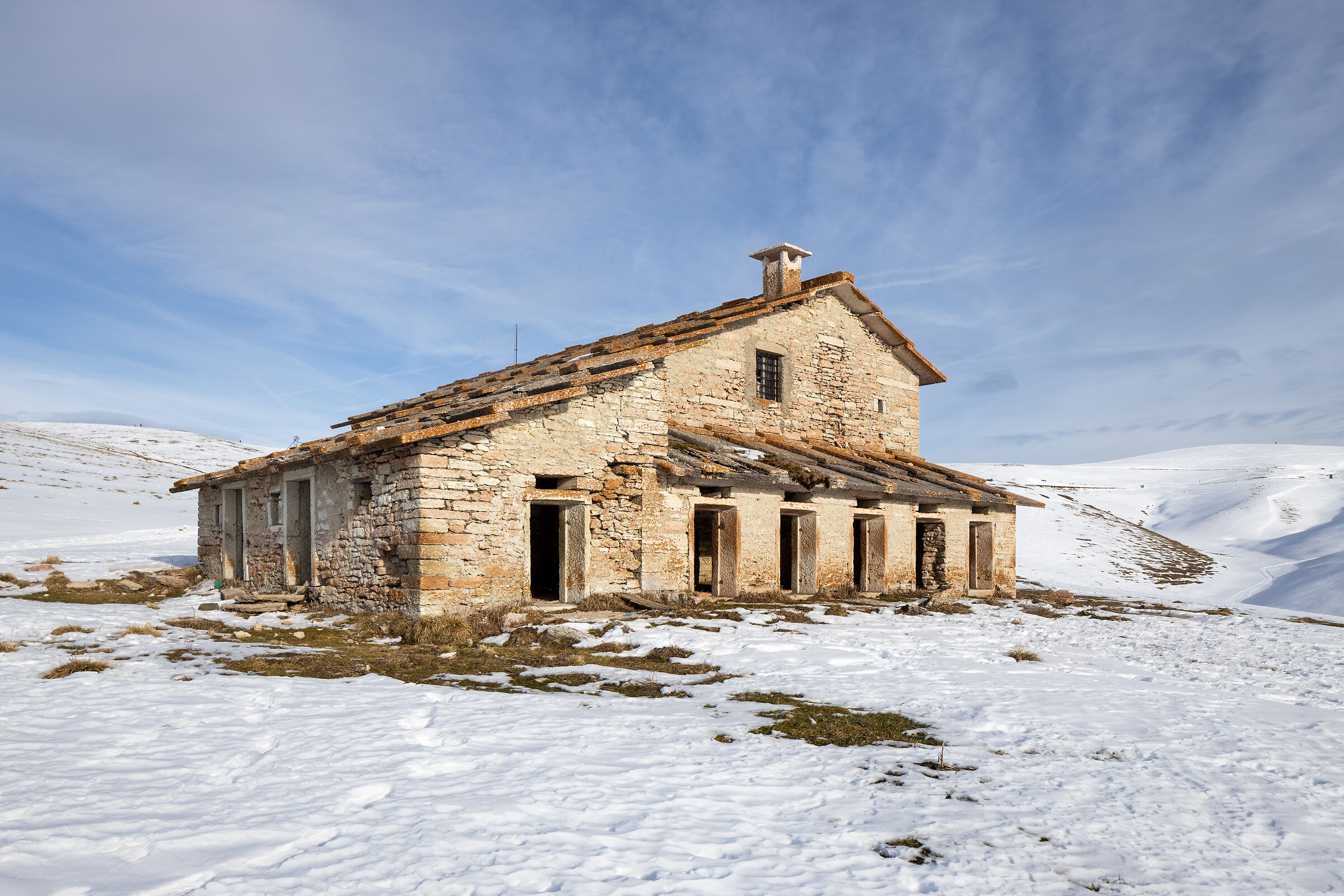 Malga Gasparine di Dentro (o di sotto) da SE