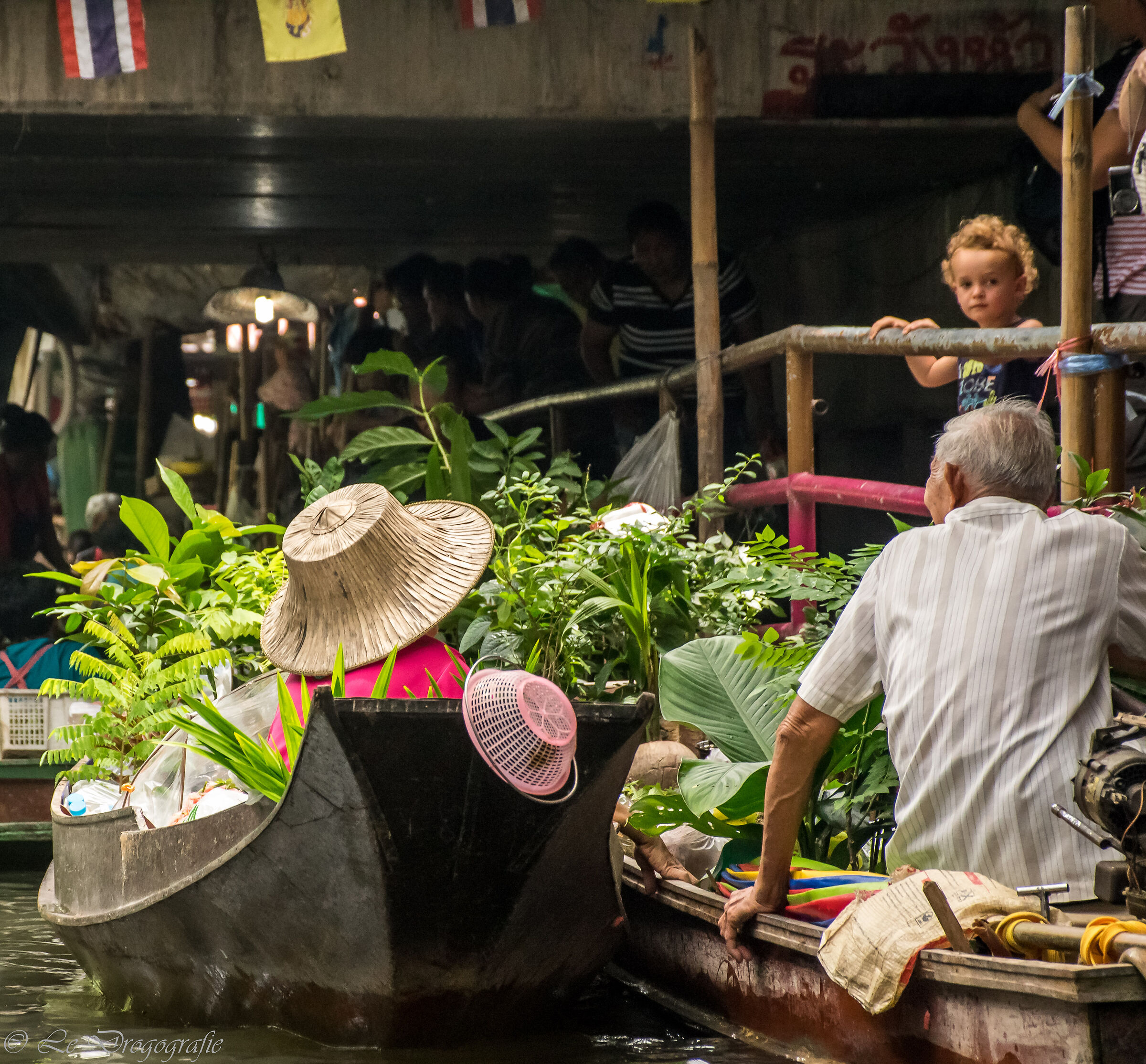 Floating market