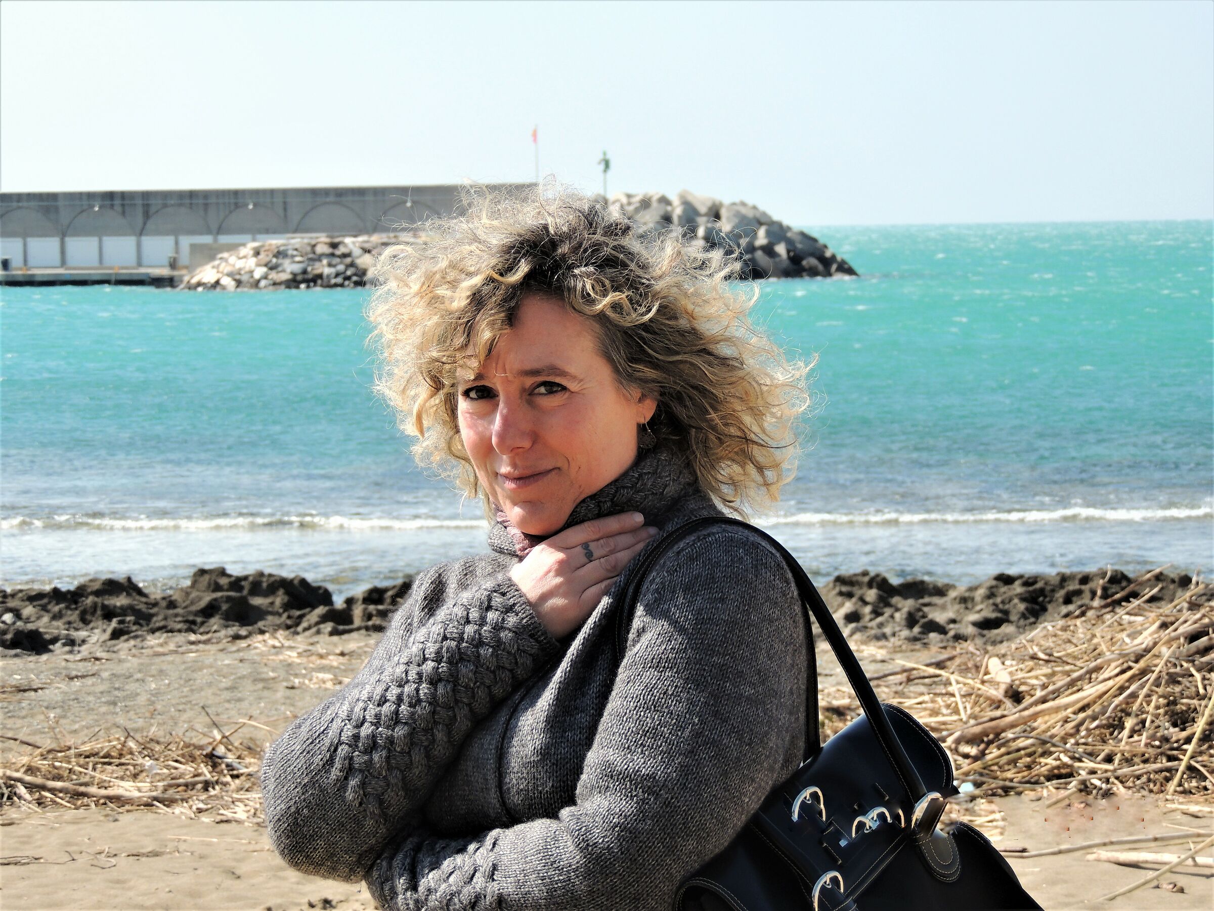 the winter sea................. and his wife !!!!!!